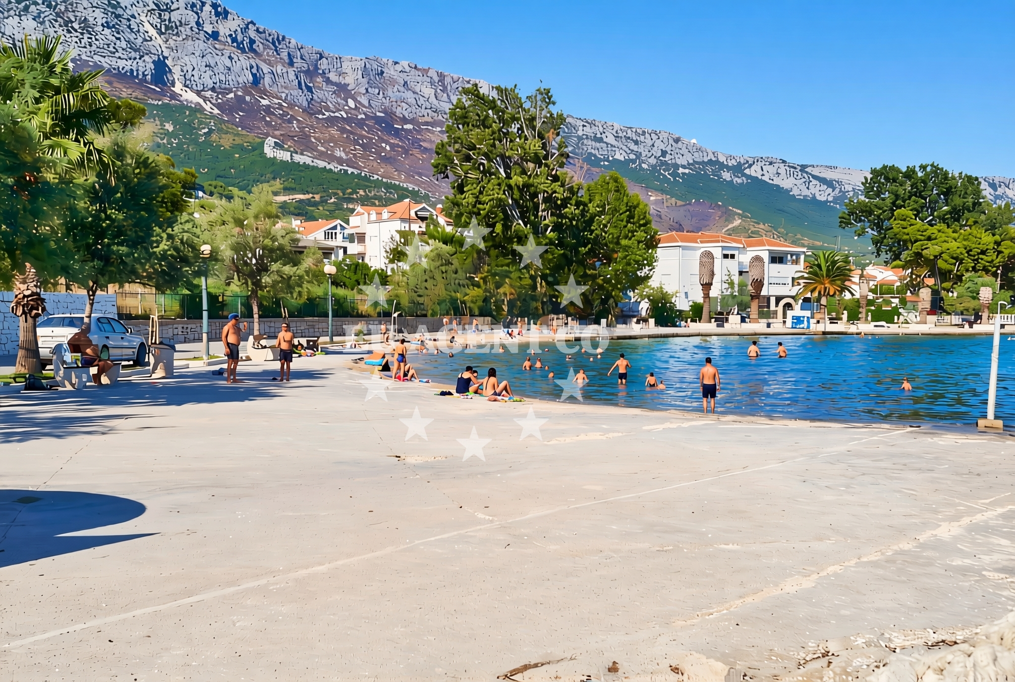 Additional view of Kastel Gomilica beach in Cesta Dr. Franje Tuđmana 488, Kaštela