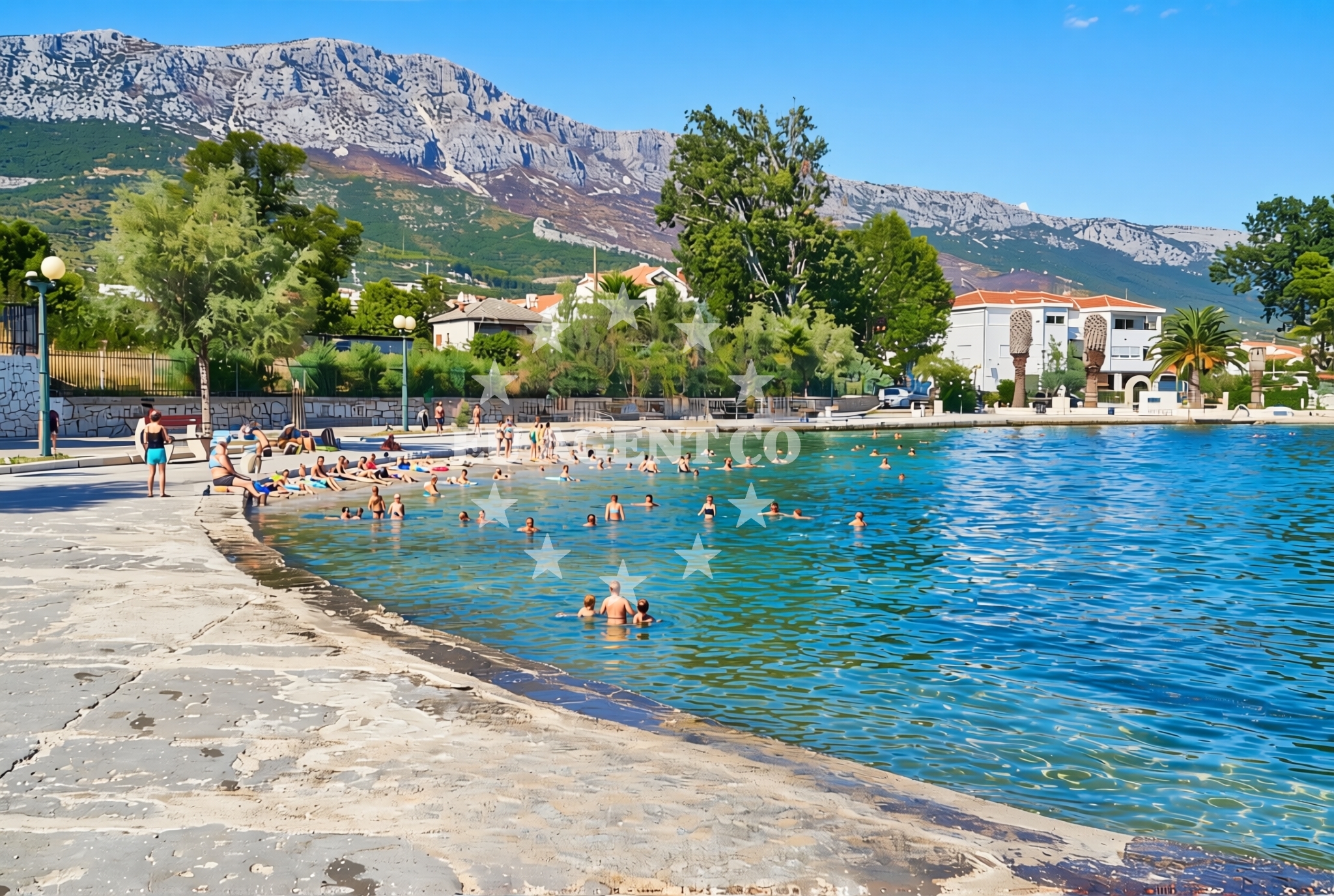 Additional view of Kastel Gomilica beach in Cesta Dr. Franje Tuđmana 488, Kaštela