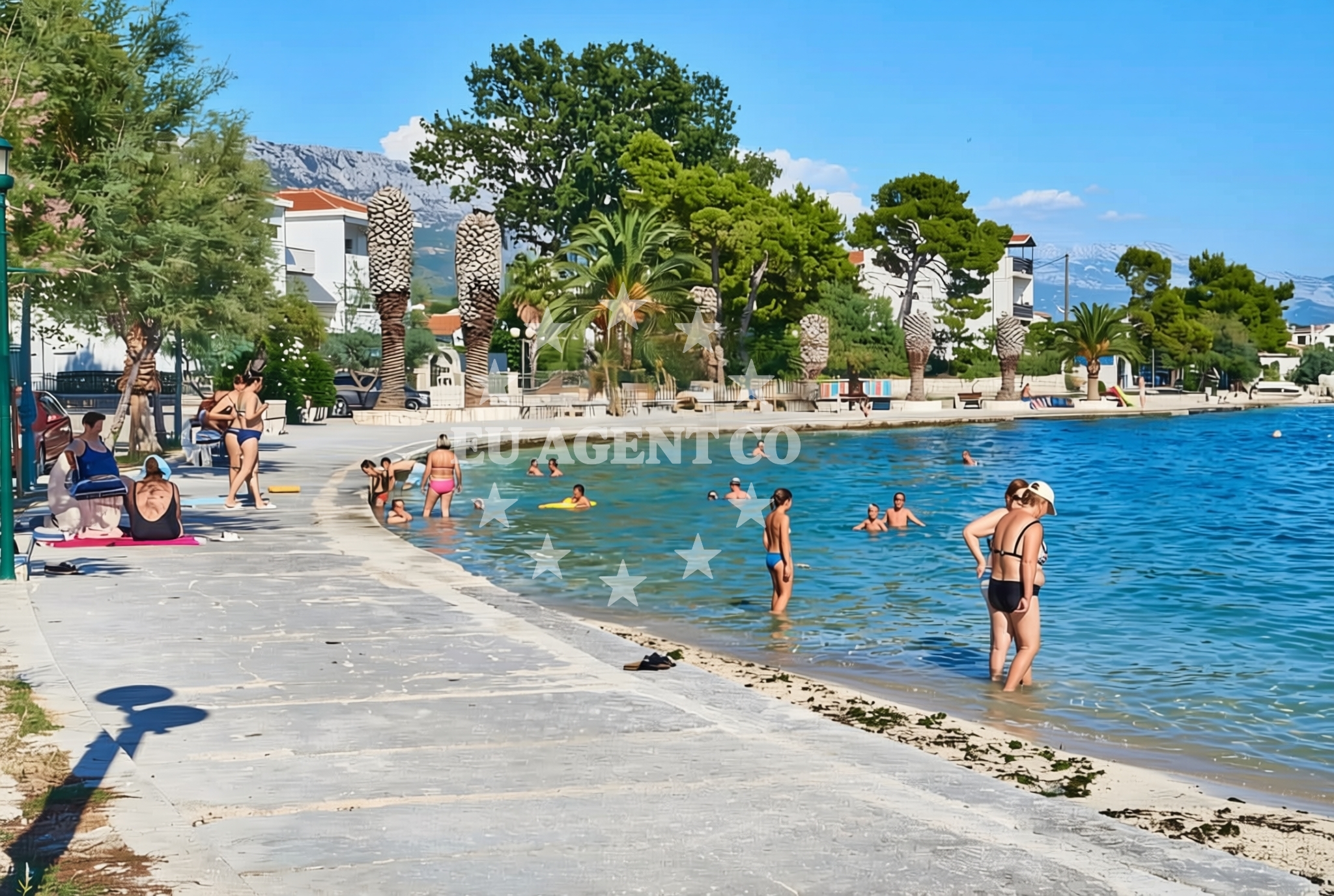 Additional view of Kastel Gomilica beach in Cesta Dr. Franje Tuđmana 488, Kaštela