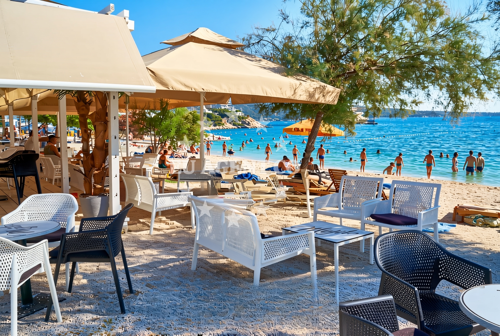 Additional view of Kaštel Gomilica: beaches and coves (2) in Kaštel Gomilica