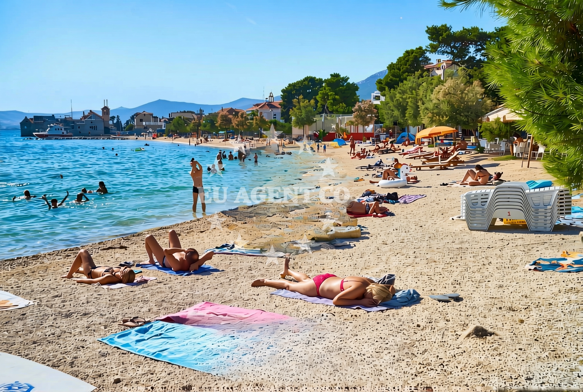 Additional view of Kaštel Gomilica: beaches and coves (2) in Kaštel Gomilica