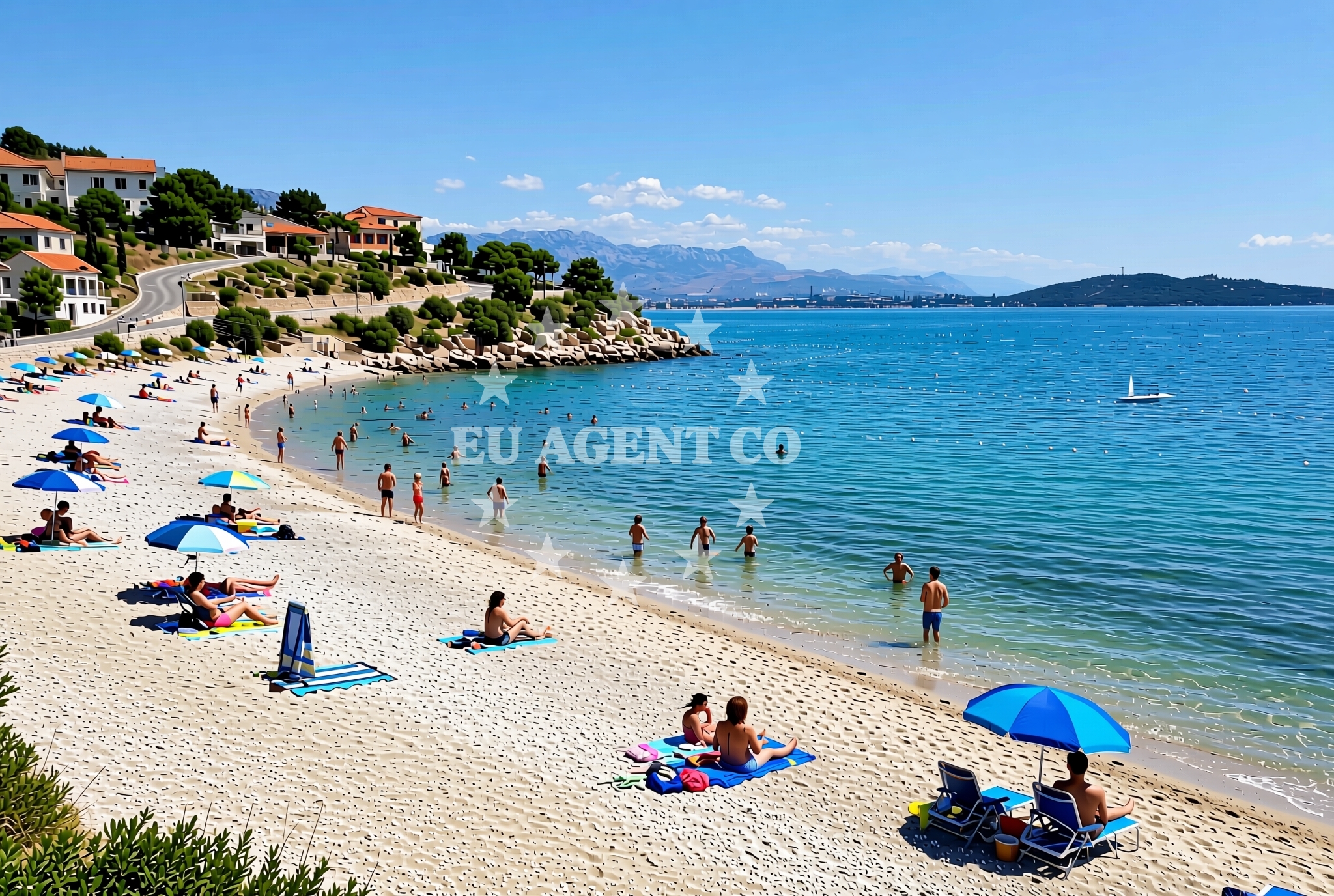 Additional view of Kaštel Štafilić: beaches and coves (12) in Kaštel Štafilić