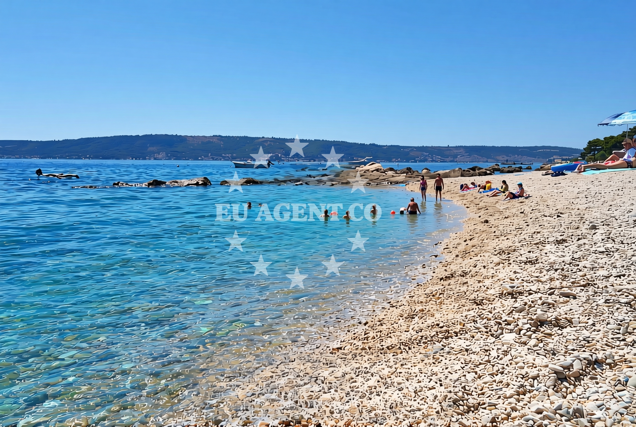Additional view of Kaštel Štafilić: beaches and coves (12) in Kaštel Štafilić