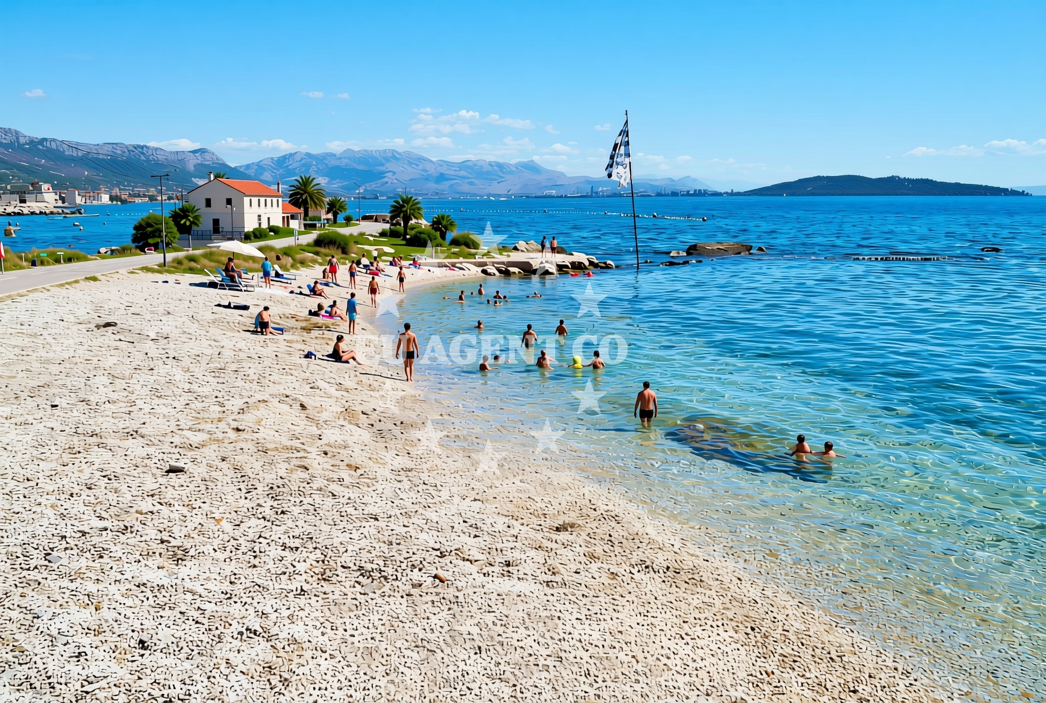 Additional view of Kaštel Štafilić: beaches and coves (12) in Kaštel Štafilić