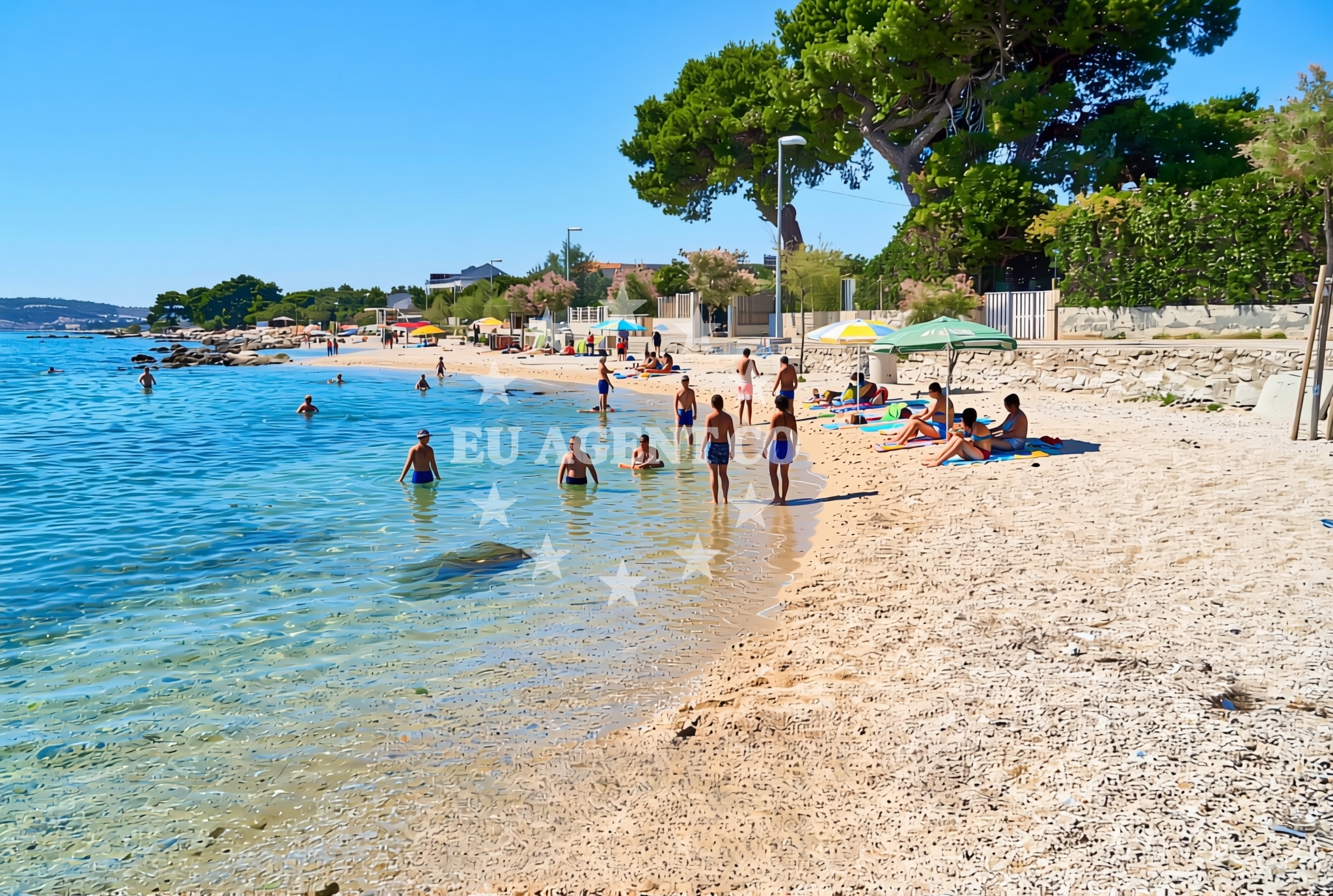 Additional view of Kaštel Štafilić: beaches and coves (12) in Kaštel Štafilić