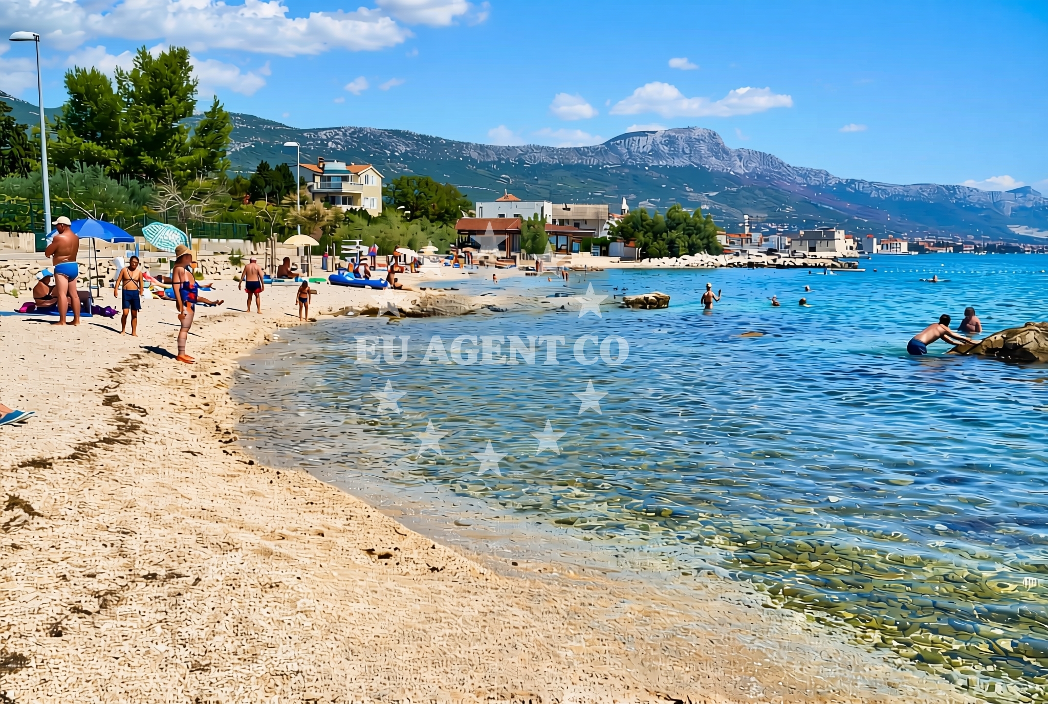 Additional view of Kaštel Štafilić: beaches and coves (12) in Kaštel Štafilić