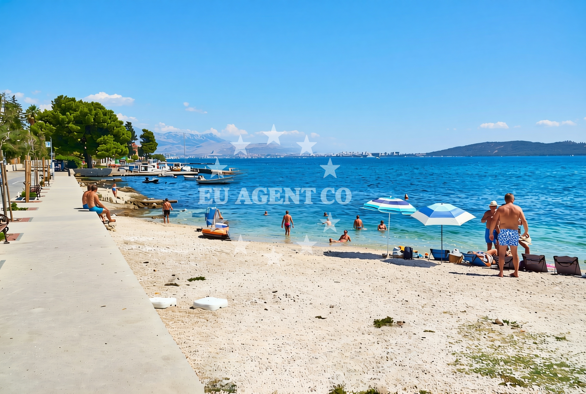 Additional view of Kaštel Stari: beaches and coves (4) in Kaštel Stari
