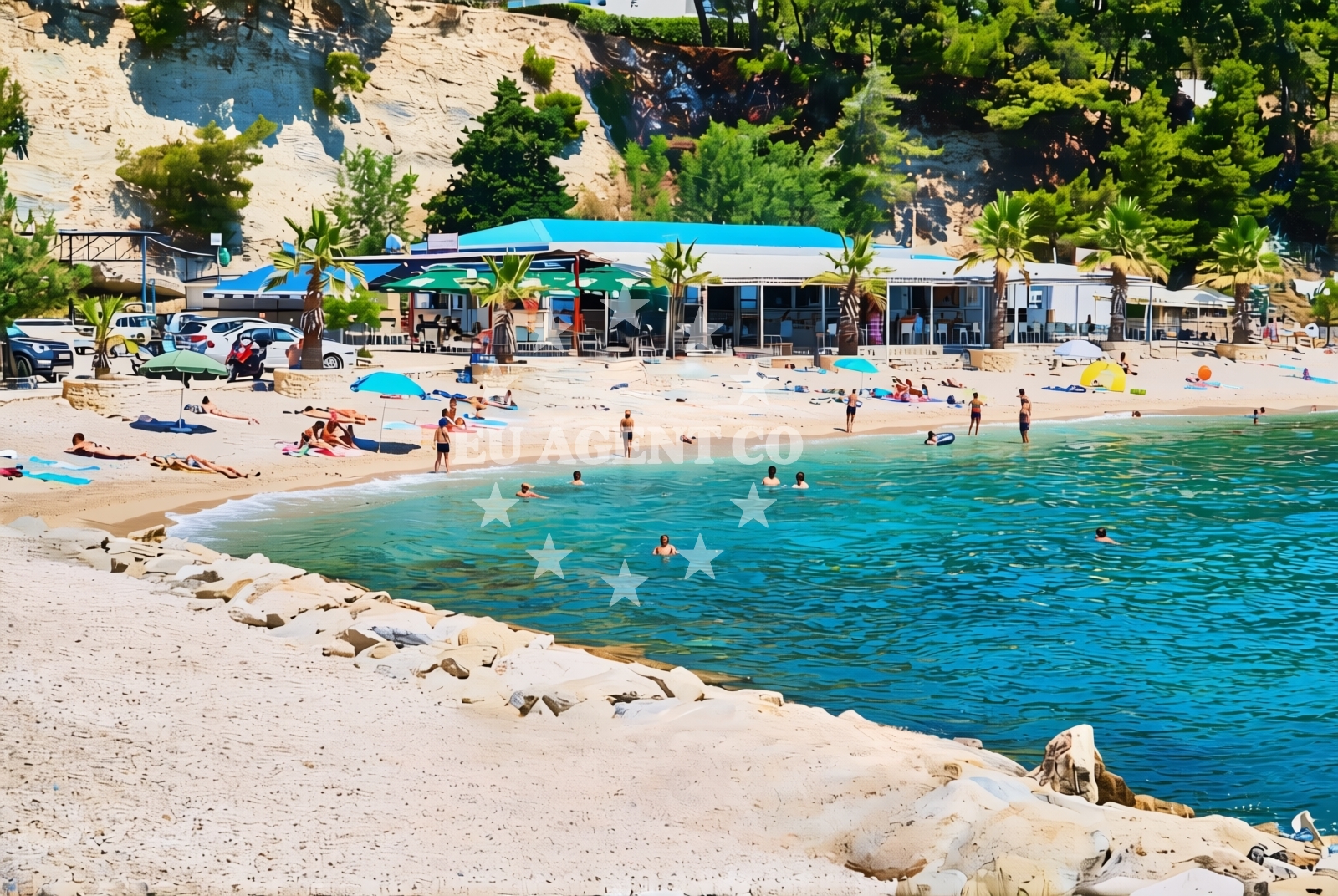 Additional view of Kaštelet (Obojena svjetlost), Split Beach in Kaštelet (Obojena svjetlost)