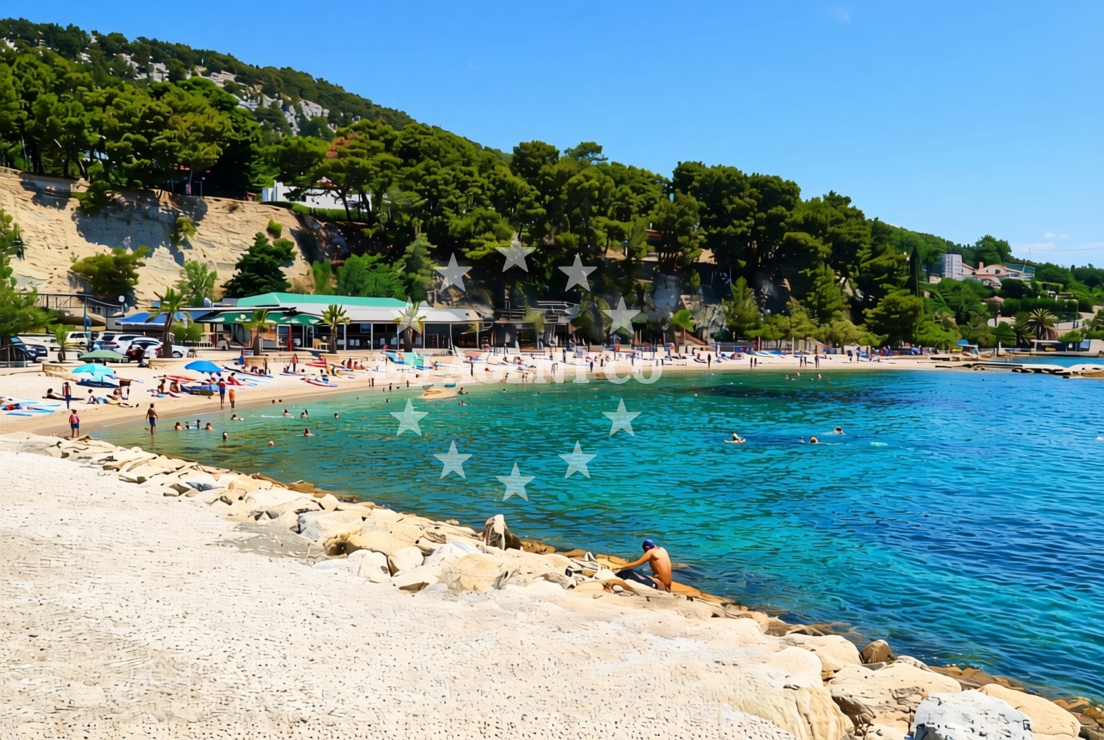 Additional view of Kaštelet (Obojena svjetlost), Split Beach in Kaštelet (Obojena svjetlost)