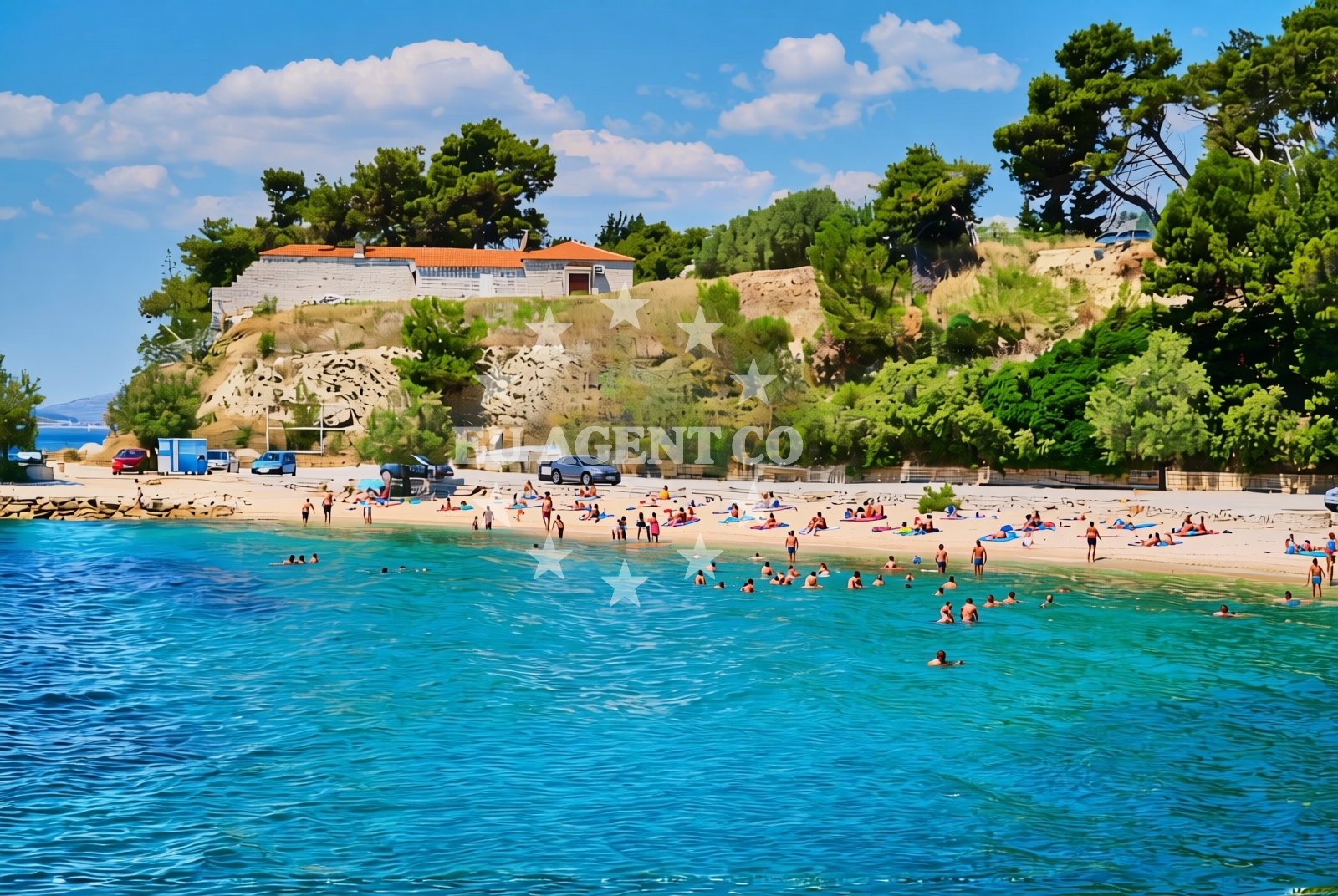 Additional view of Kaštelet (Obojena svjetlost), Split Beach in Kaštelet (Obojena svjetlost)