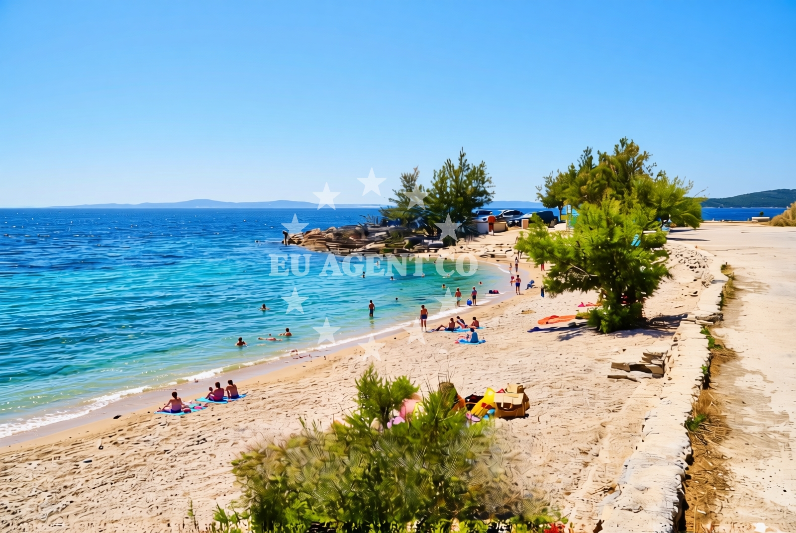 Additional view of Kaštelet (Obojena svjetlost), Split Beach in Kaštelet (Obojena svjetlost)