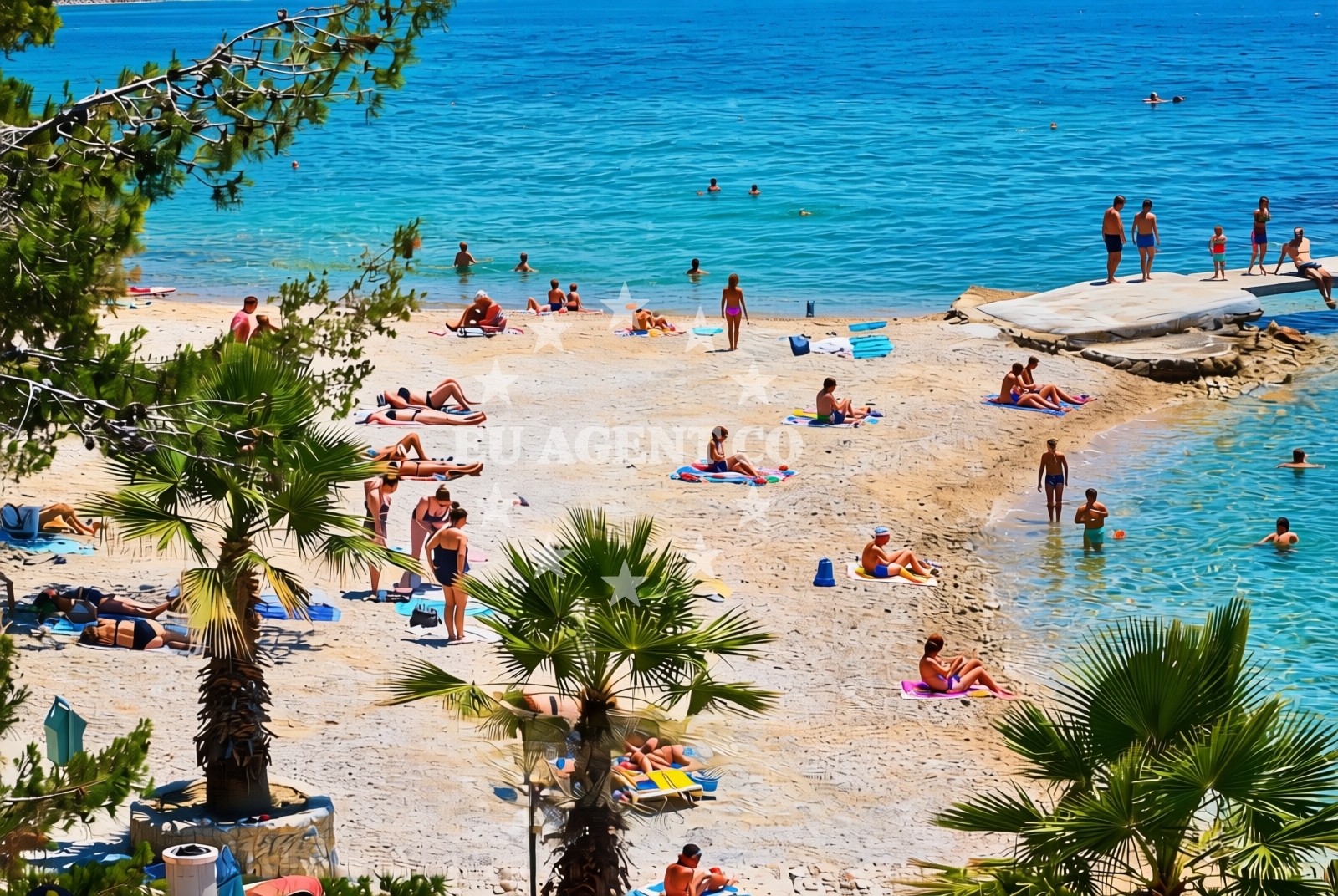 Additional view of Kaštelet (Obojena svjetlost), Split Beach in Kaštelet (Obojena svjetlost)
