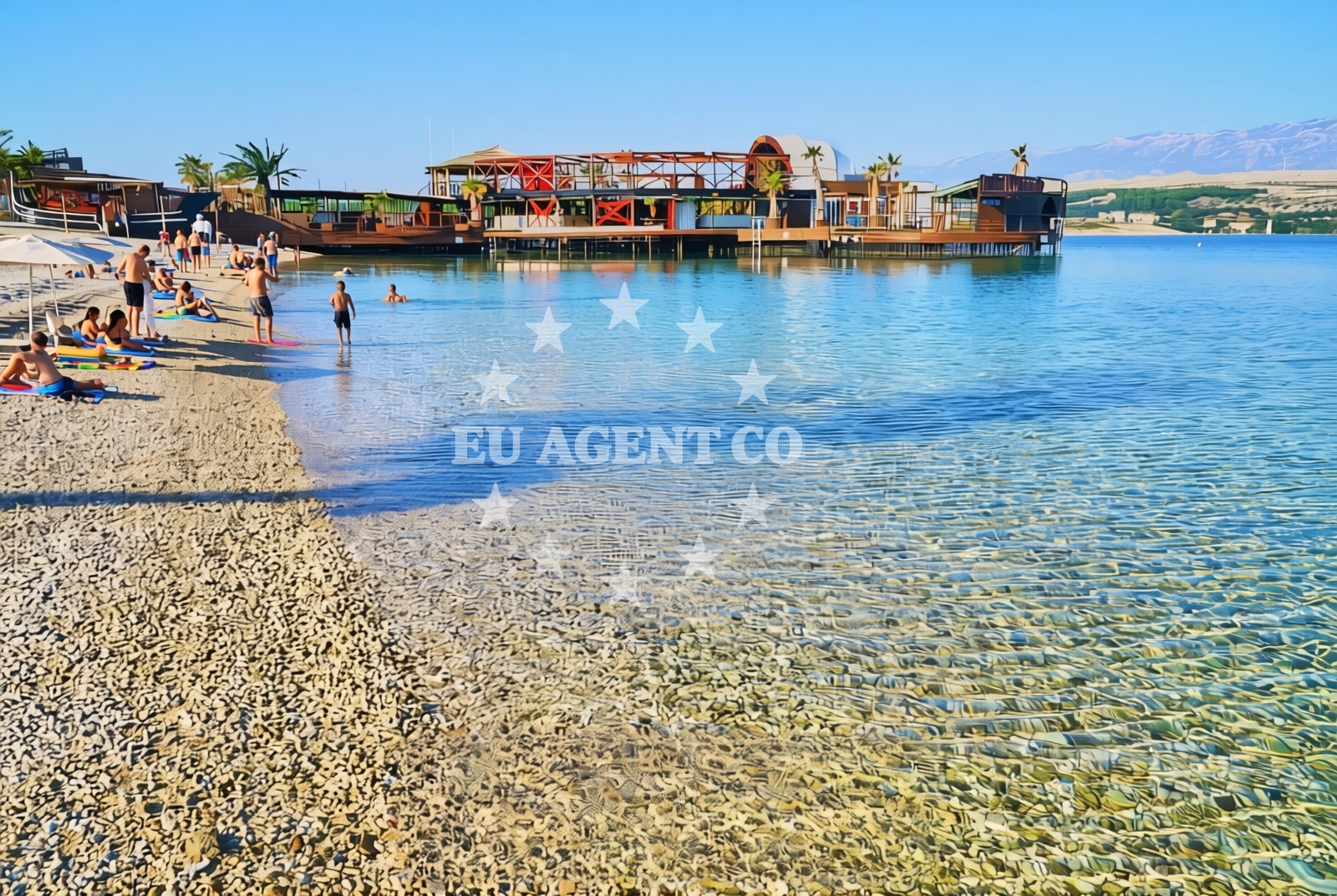 Additional view of Katarelac, Kolan (Pag) Beach in Katarelac