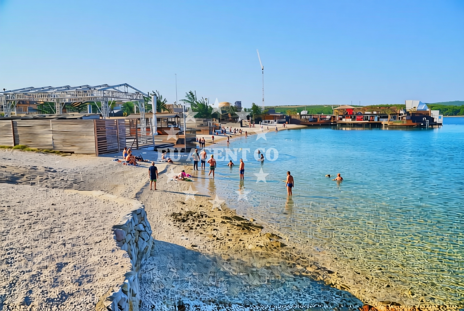 Additional view of Katarelac, Kolan (Pag) Beach in Katarelac