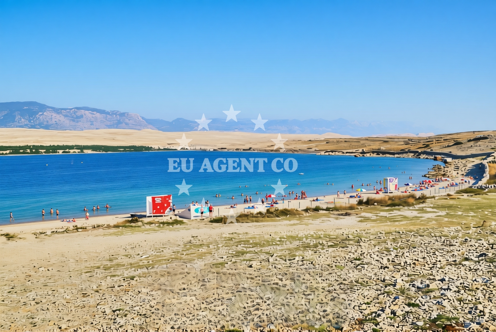 Additional view of Katarelac, Kolan (Pag) Beach in Katarelac