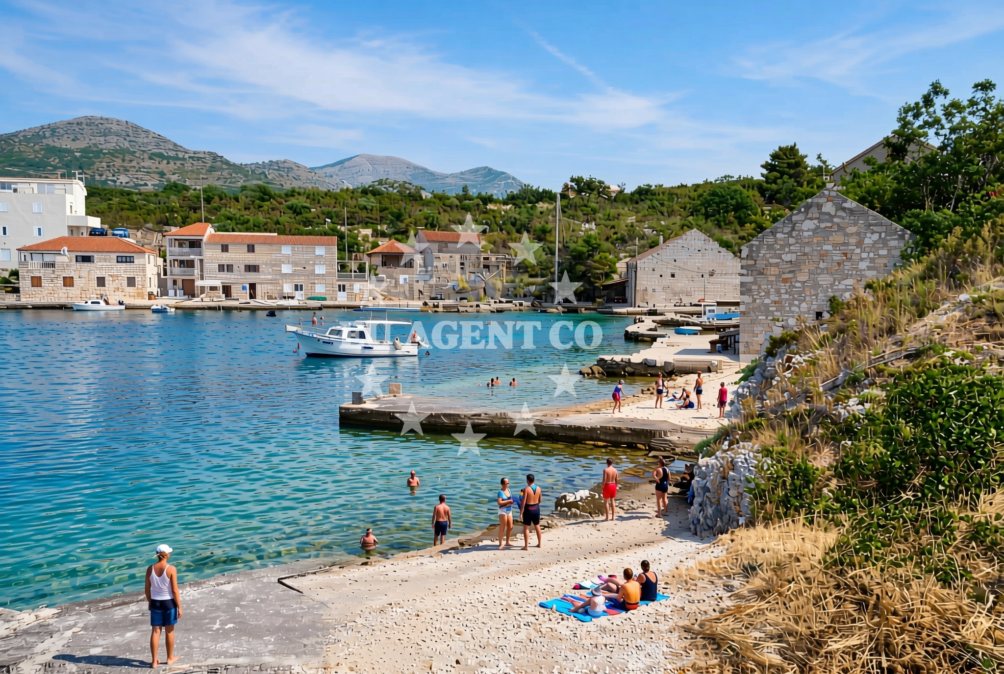 Additional view of Katarina's beach in Banići 47, Banići