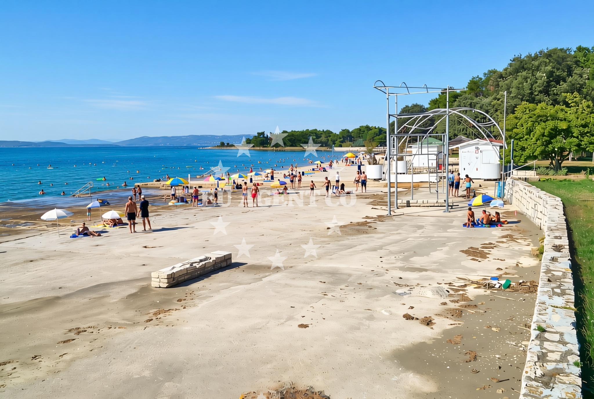 Sea and coastal view of Katoro: beaches and coves (8) in Katoro