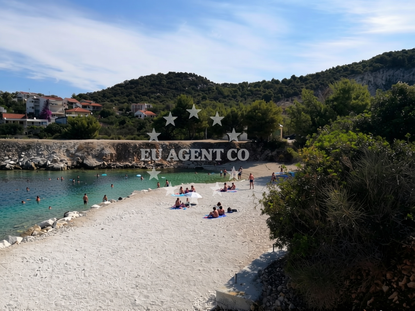 Additional view of Kava beach in Ulica Kralja Zvonimira 18, Okrug Donji, Croatia, Okrug Donji