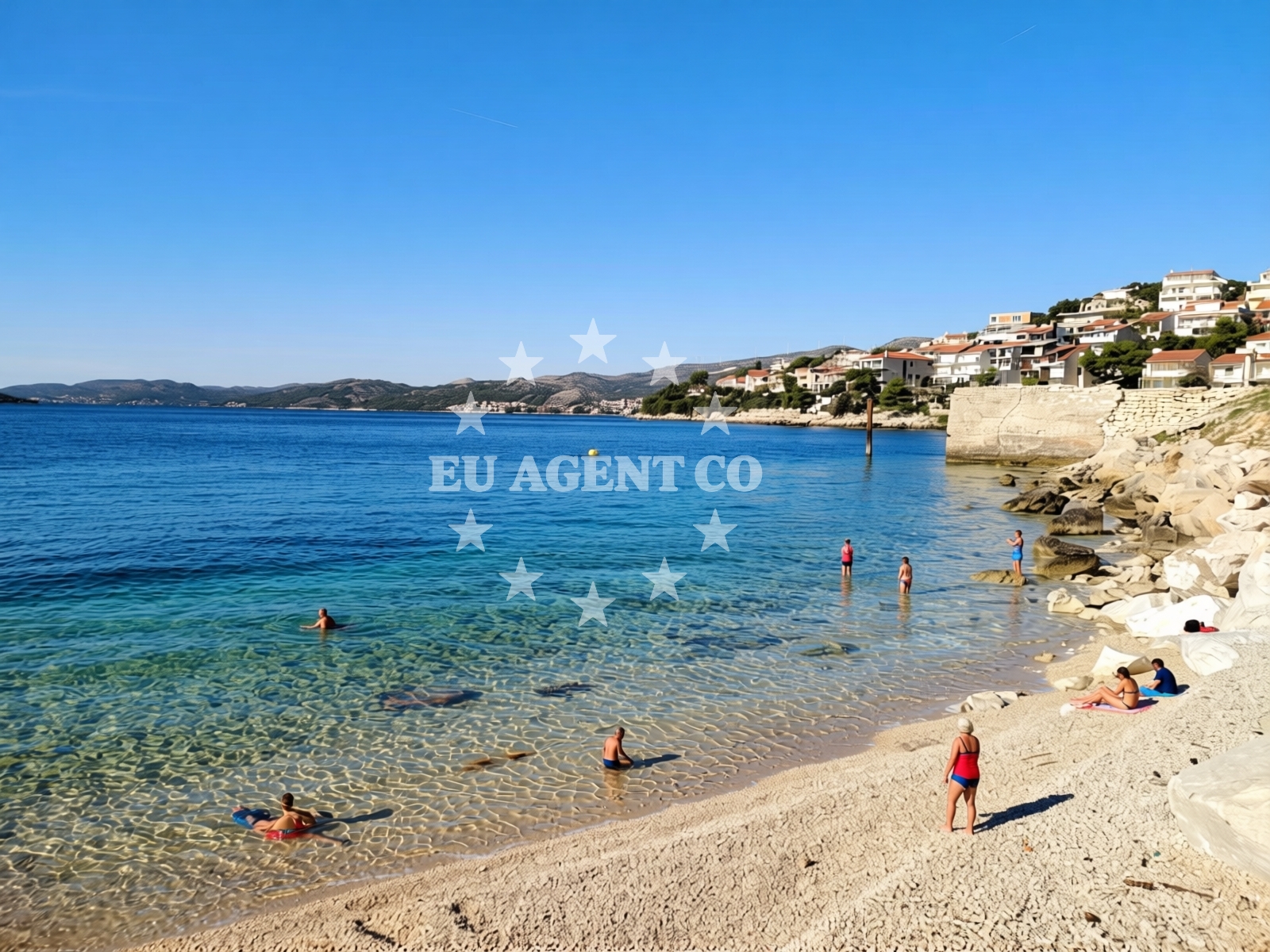 Additional view of Kava beach in Ulica Kralja Zvonimira 18, Okrug Donji, Croatia, Okrug Donji