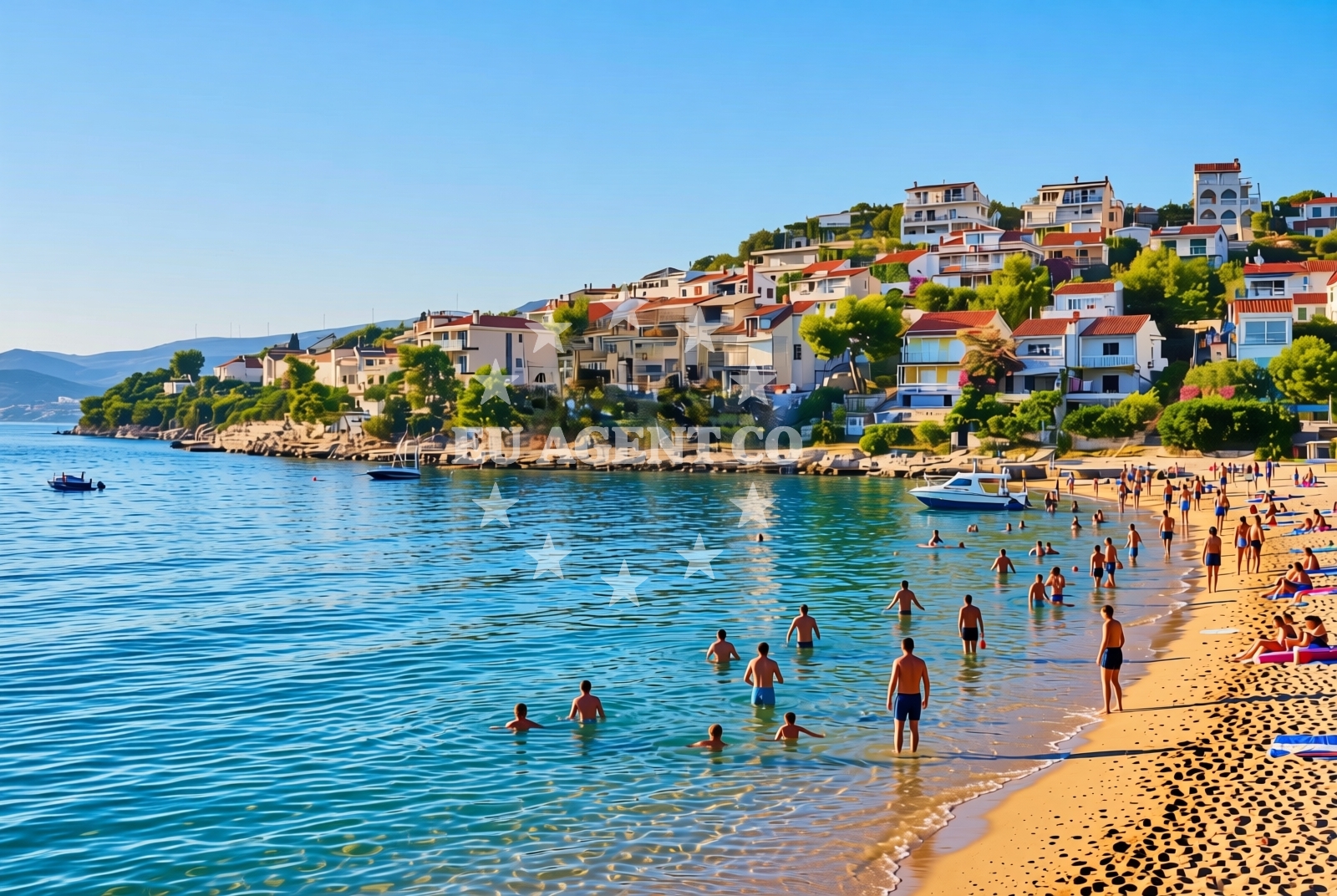 Additional view of Kava beach in Ulica Kralja Zvonimira 18, Okrug Donji, Croatia, Okrug Donji