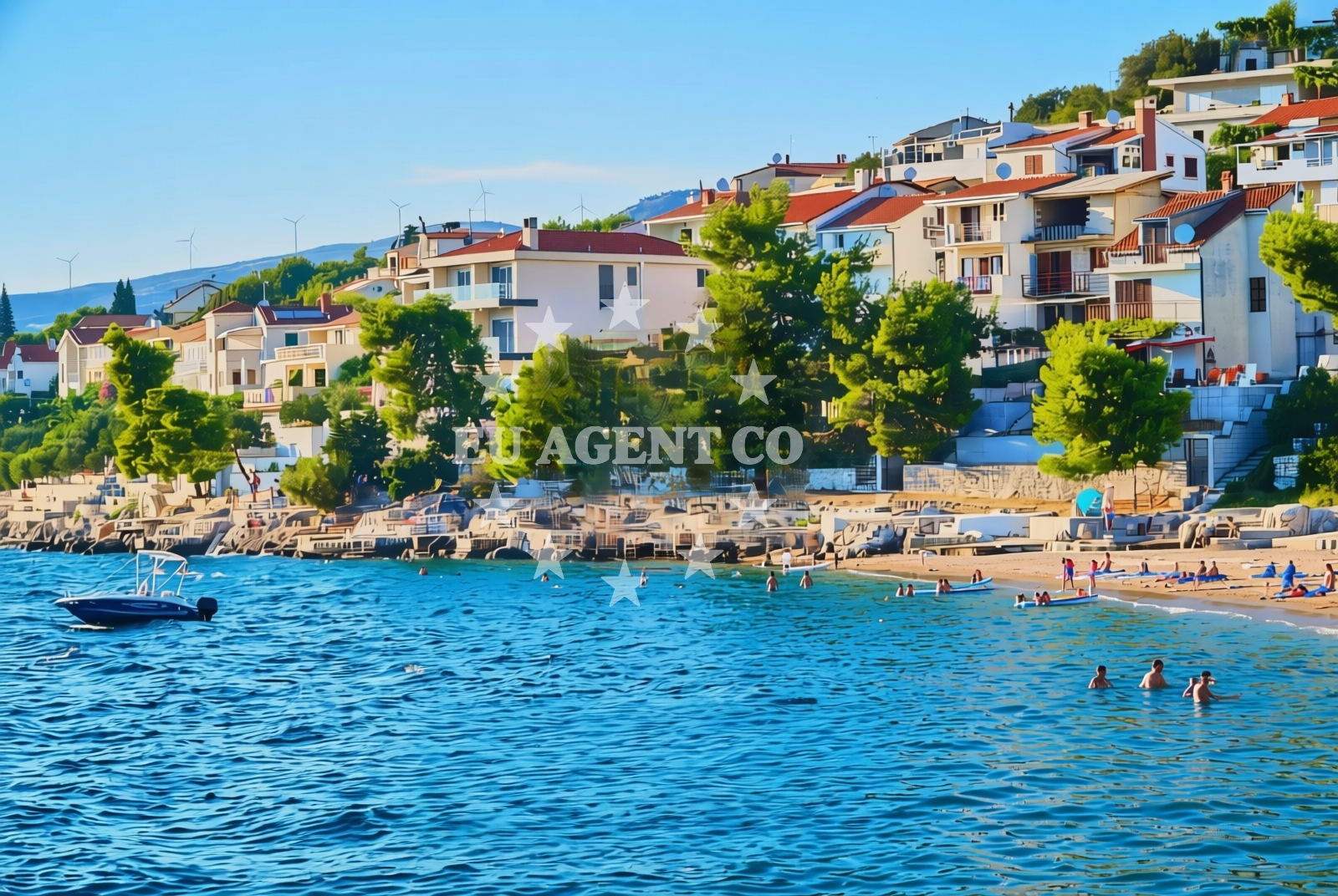 Additional view of Kava beach in Ulica Kralja Zvonimira 18, Okrug Donji, Croatia, Okrug Donji