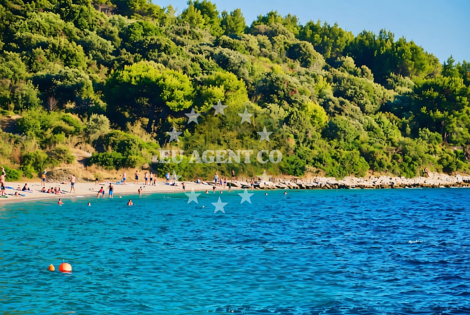 Additional view of Kava beach in Ulica Kralja Zvonimira 18, Okrug Donji, Croatia, Okrug Donji
