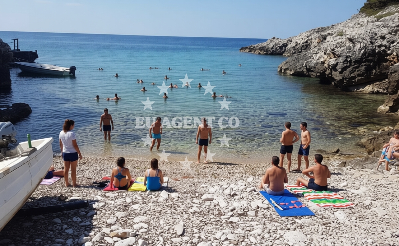 Additional view of Kavala beach in , Orebić