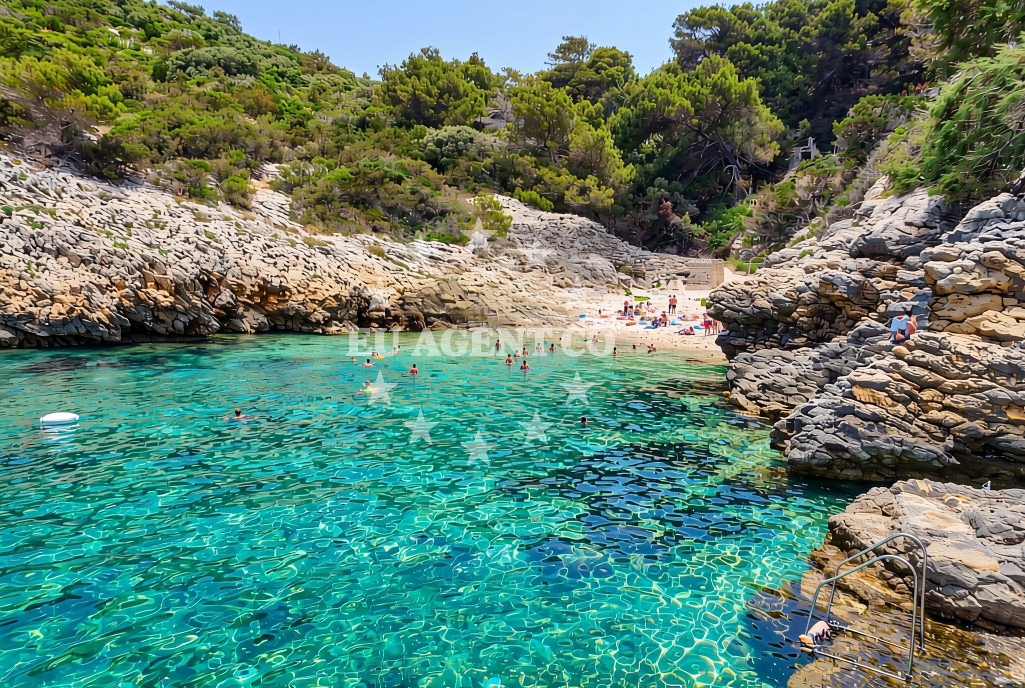 Additional view of Kavala beach in , Orebić