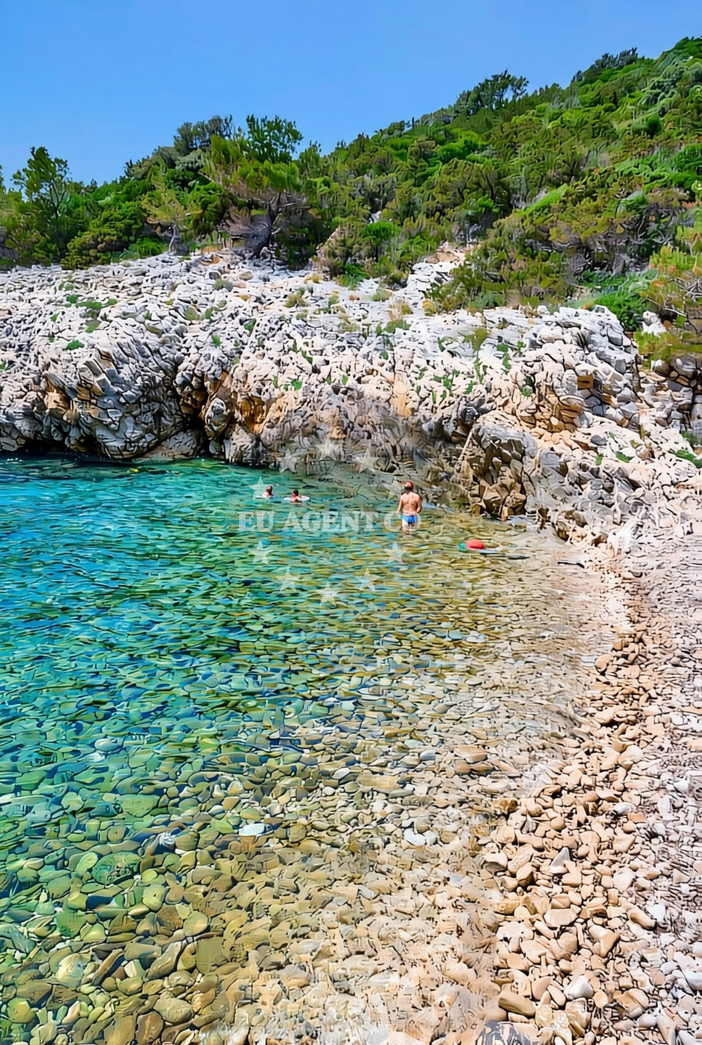 Additional view of Kavala beach in , Orebić