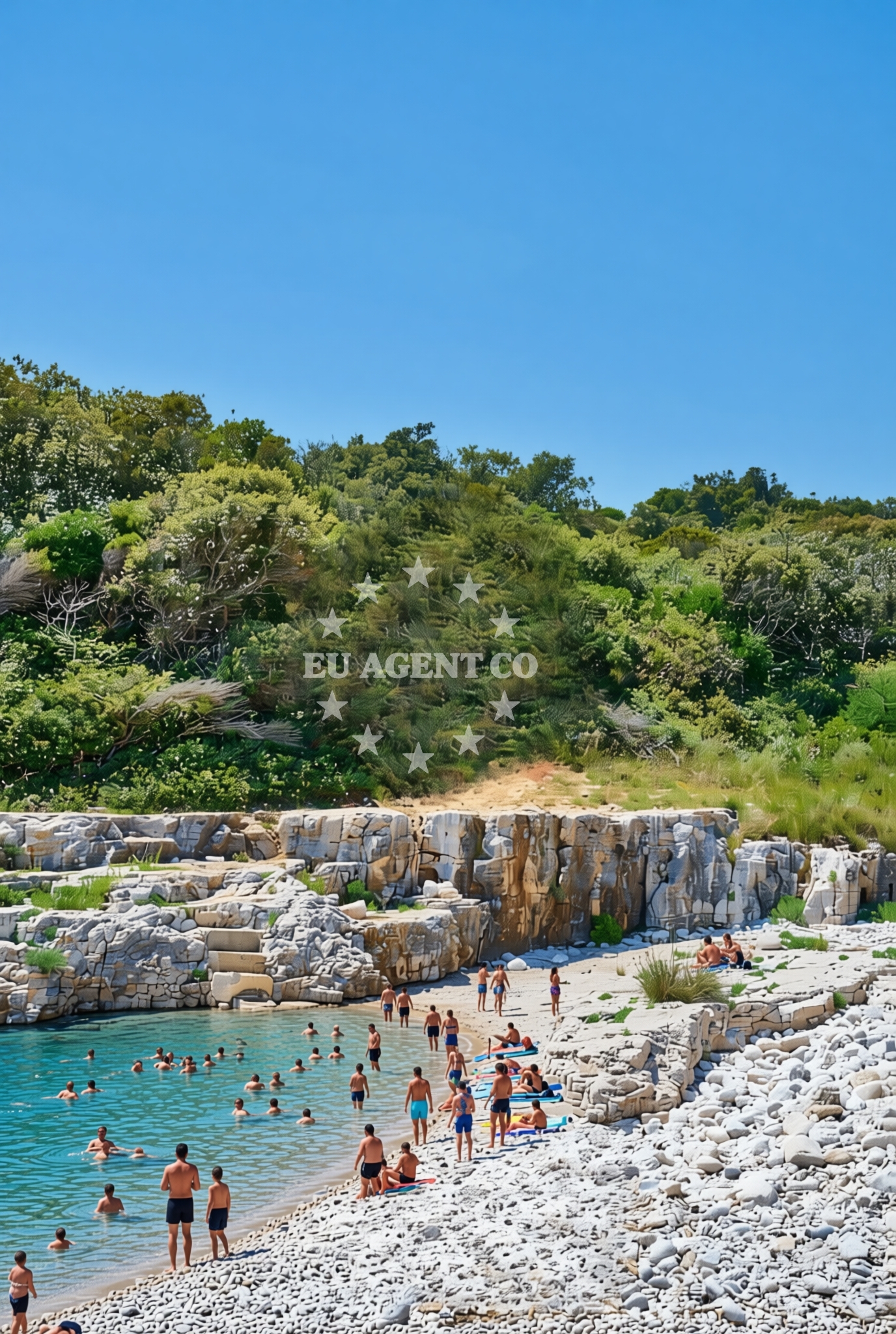 Additional view of Kavran: beaches and coves (7) in Kavran