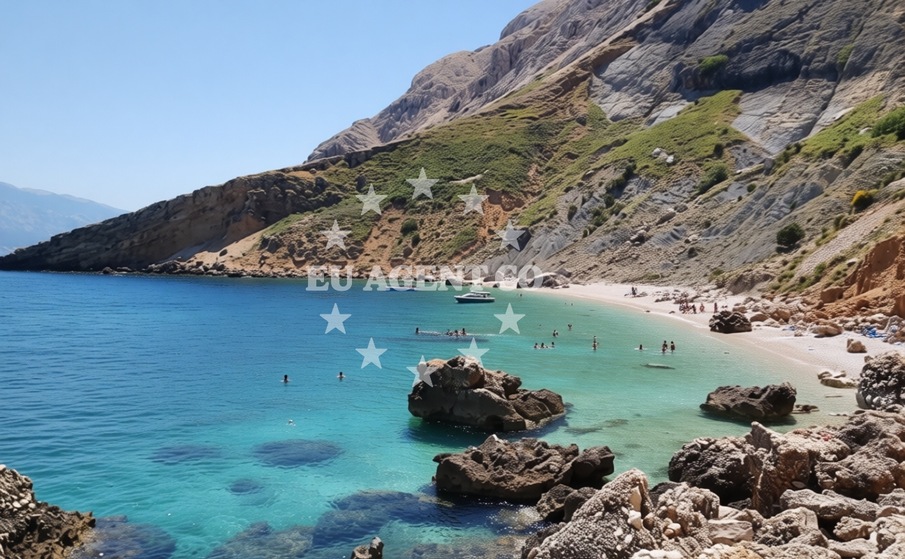 Additional view of Kayak beach in 90 Mundanije, Rab