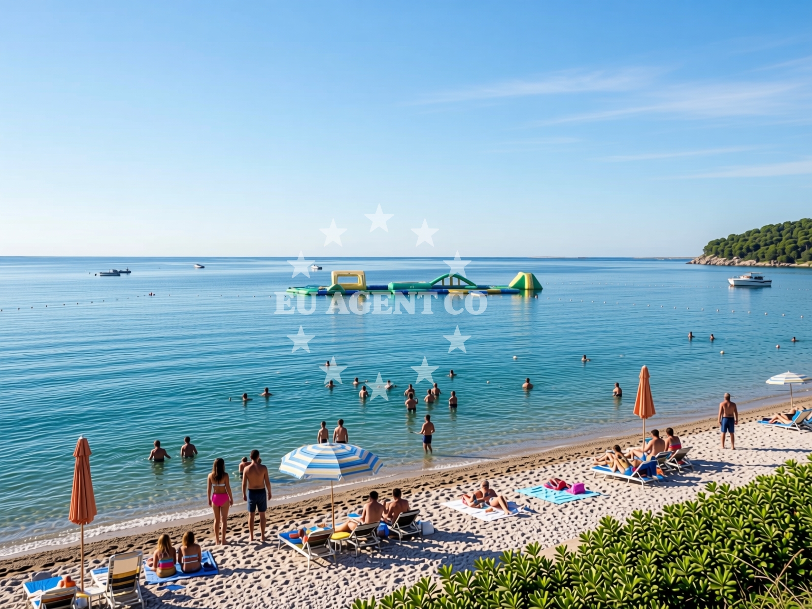 Additional view of Kazela Beach in Kapovica 350, Medulin