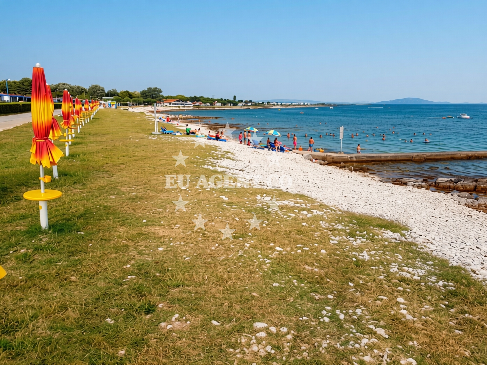 Additional view of Kazela Beach in Kapovica 350, Medulin