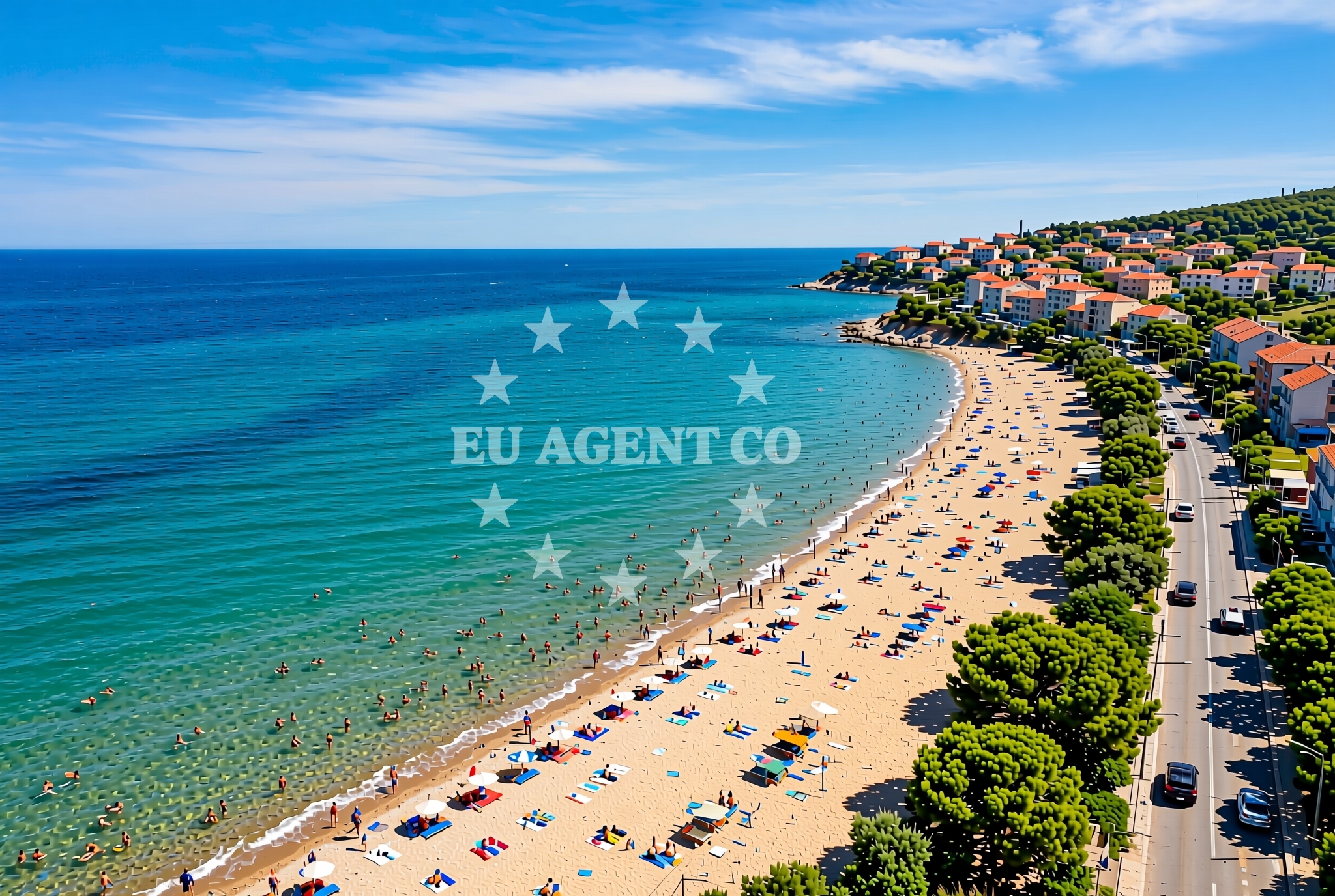 Additional view of Kazela Beach in Kapovica 350, Medulin