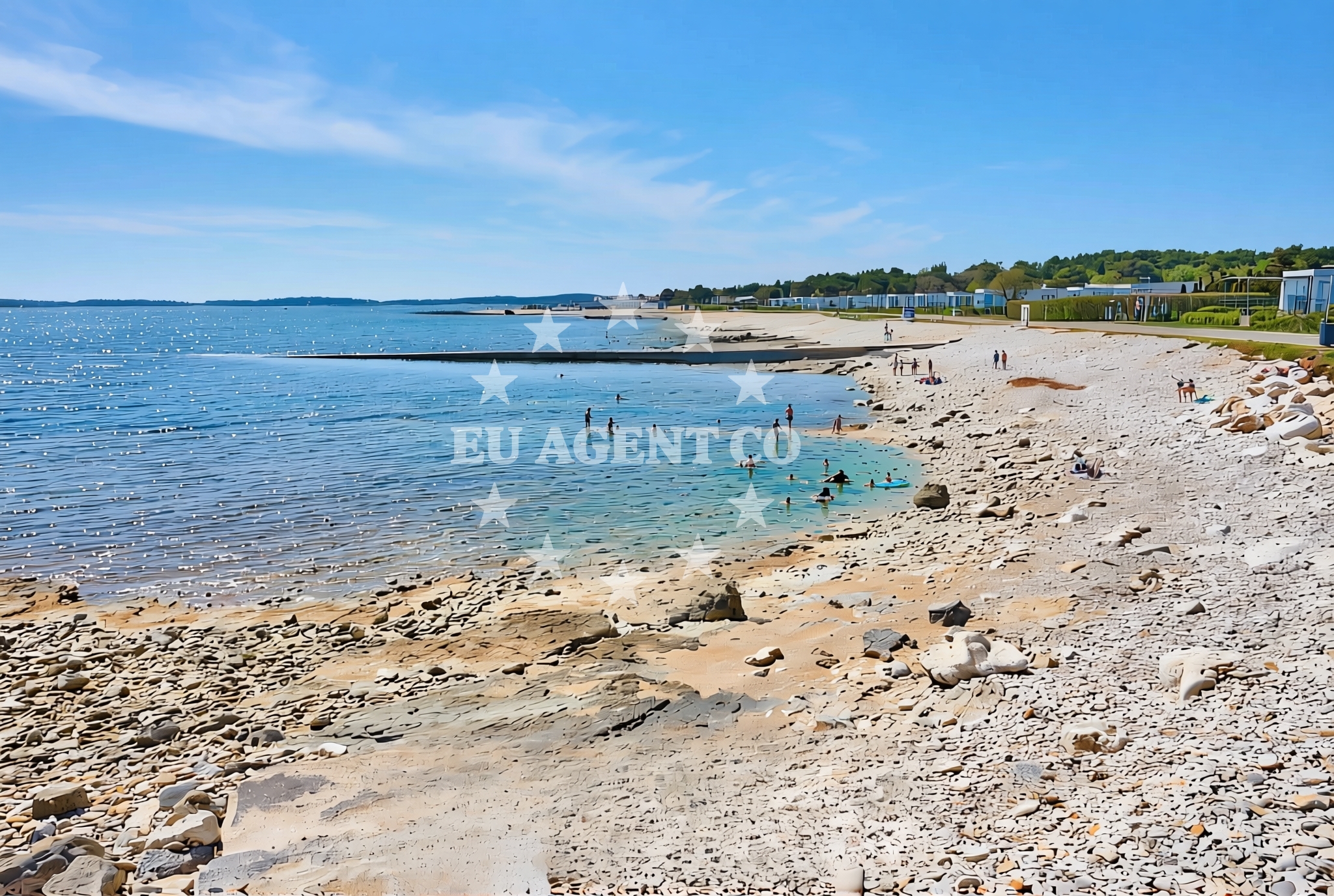 Additional view of Kazela Beach in Kapovica 350, Medulin