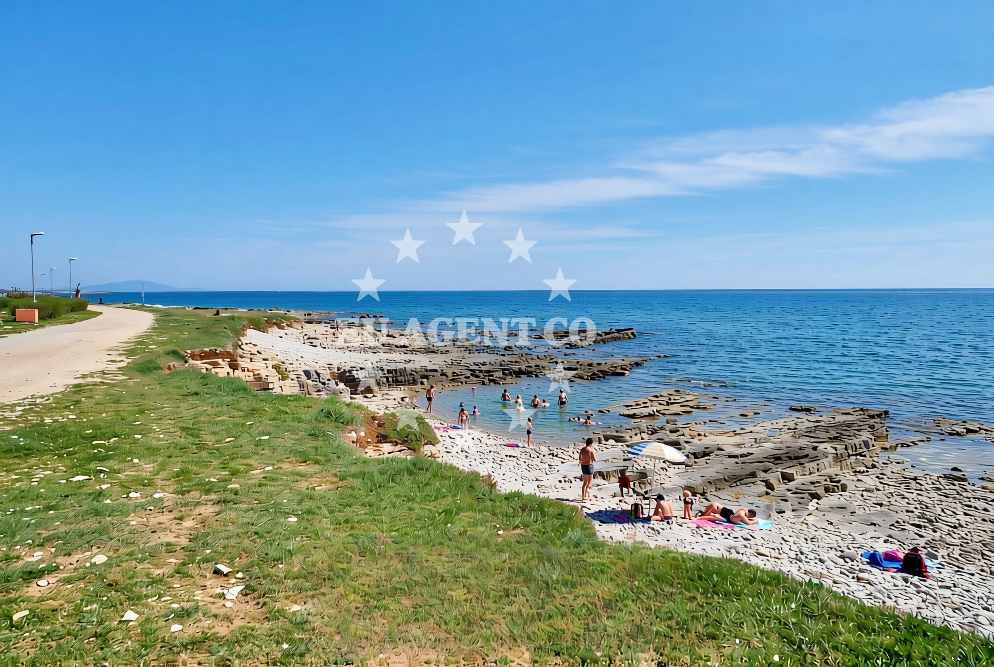 Additional view of Kazela Beach in Kapovica 350, Medulin