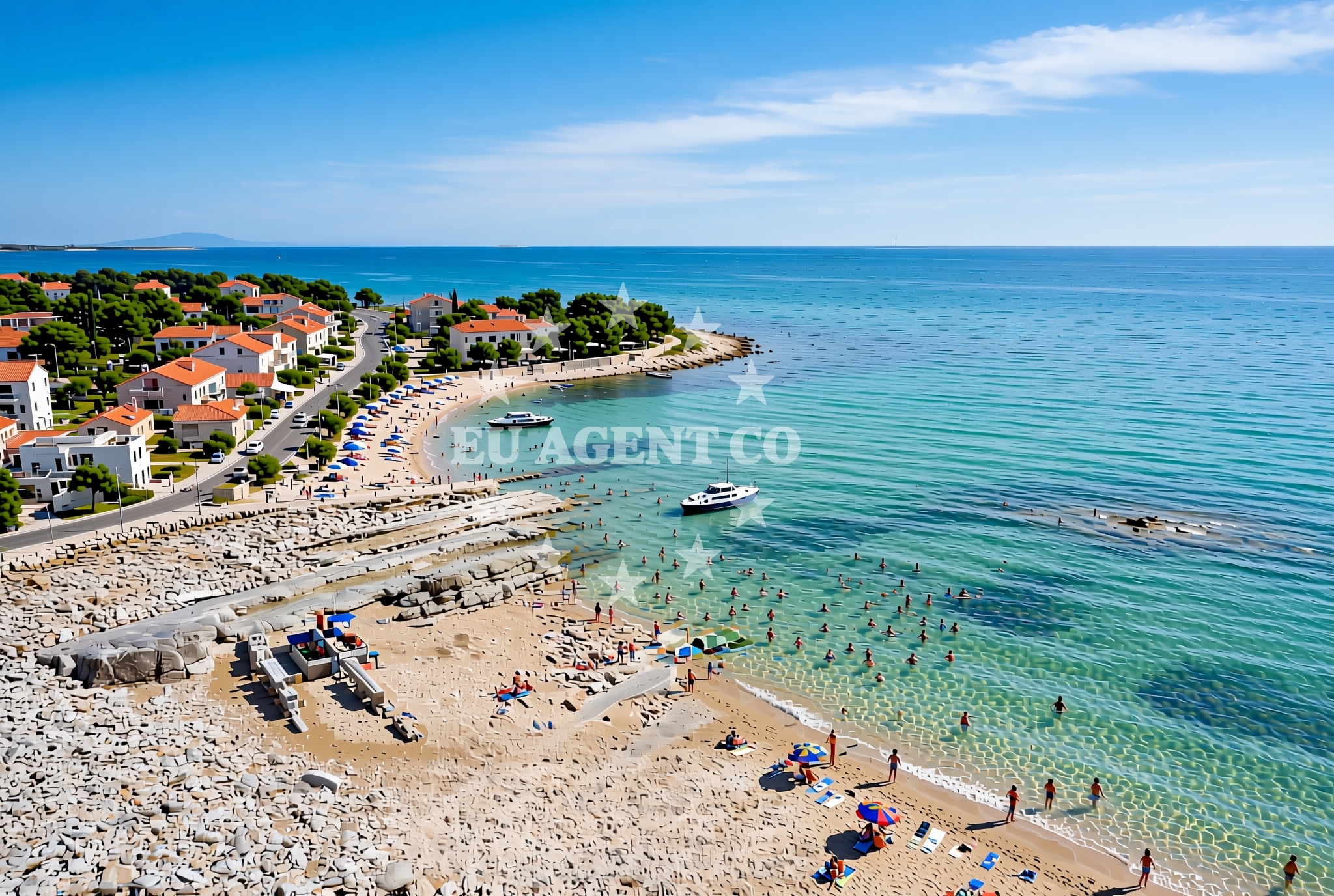 Additional view of Kazela Beach in Kapovica 350, Medulin