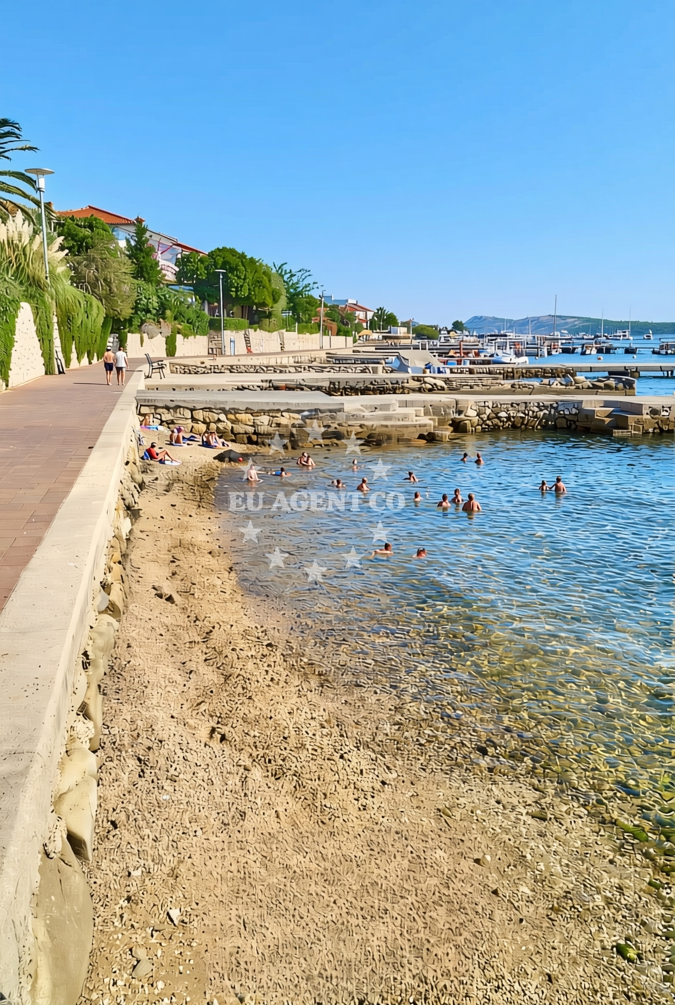 Additional view of Keki istok, Barbat na Rabu (Rab) Beach in Keki istok