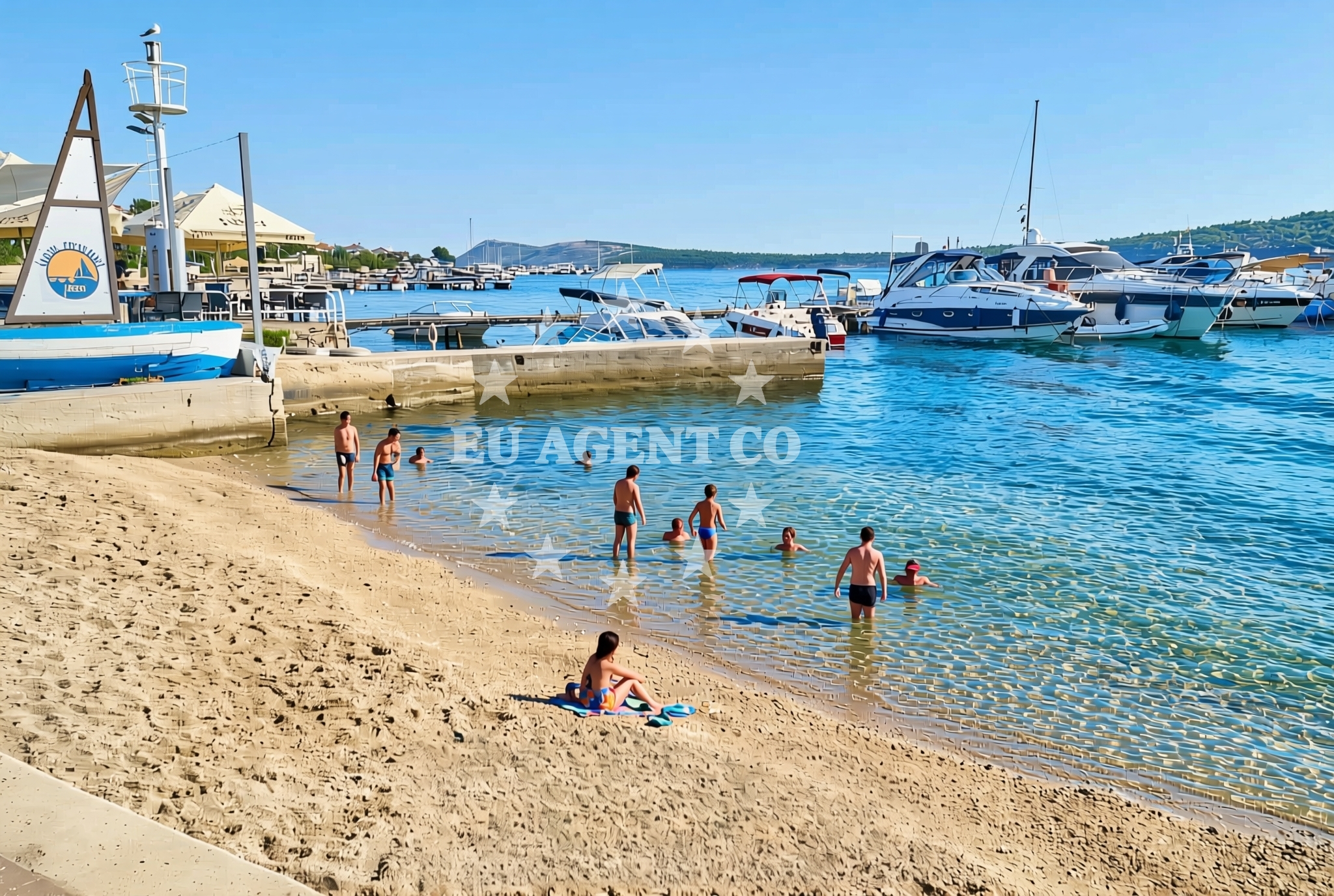 Additional view of Keki istok, Barbat na Rabu (Rab) Beach in Keki istok