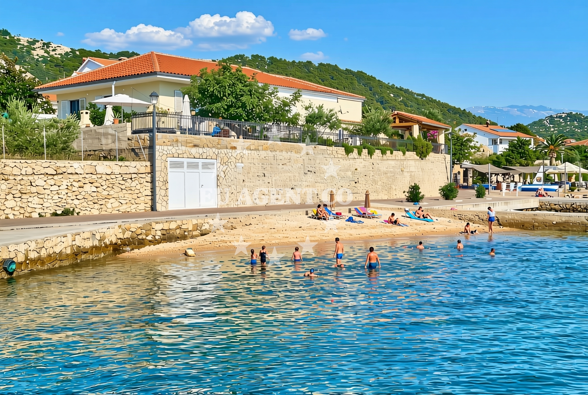 Additional view of Keki istok, Barbat na Rabu (Rab) Beach in Keki istok