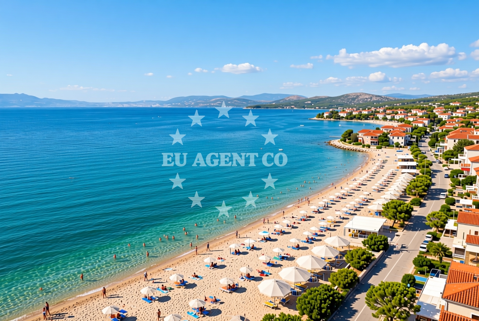 Additional view of Kijac beach in Trg Ante Starčevića 2, Njivice