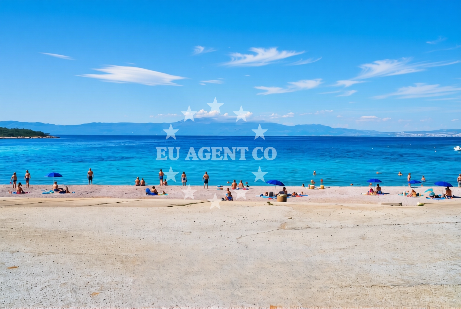Additional view of Kijac beach in Trg Ante Starčevića 2, Njivice