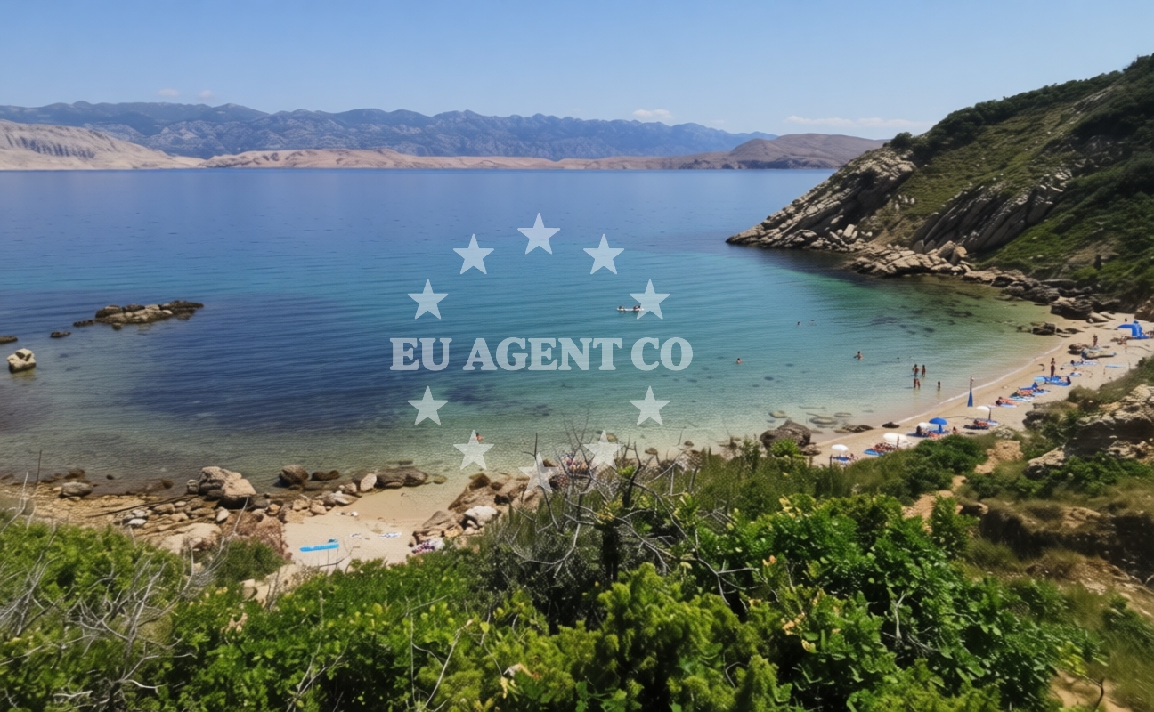 Additional view of Klara beach in Sveta Marija bb, Pag