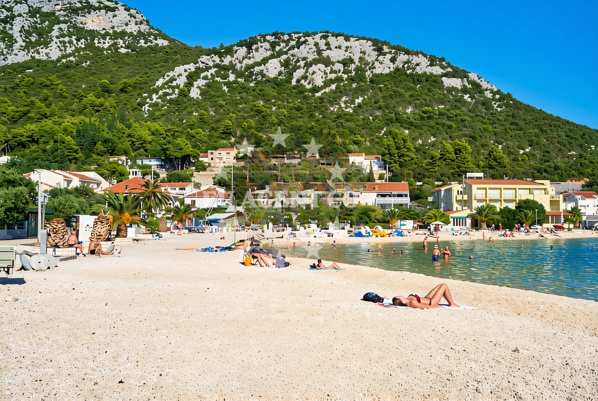 Additional view of Klek: beaches and coves (4) in Klek