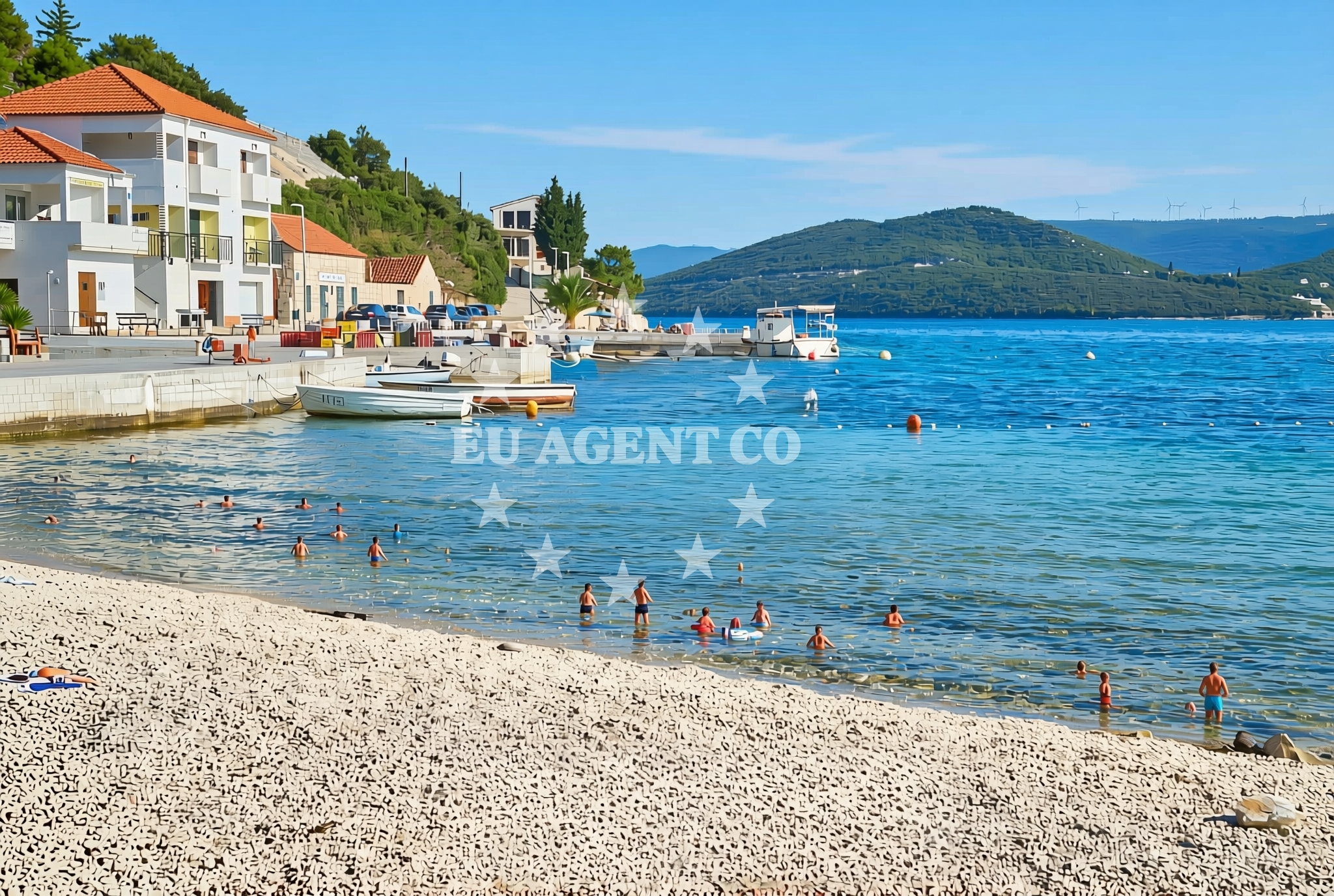 Additional view of Klek: beaches and coves (4) in Klek