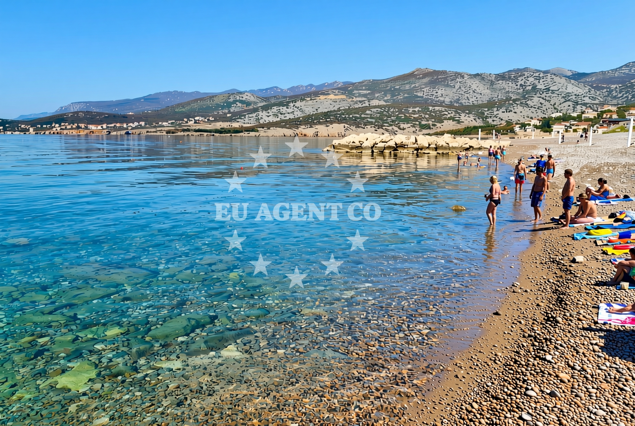 Additional view of Klenovica: beaches and coves (2) in Klenovica
