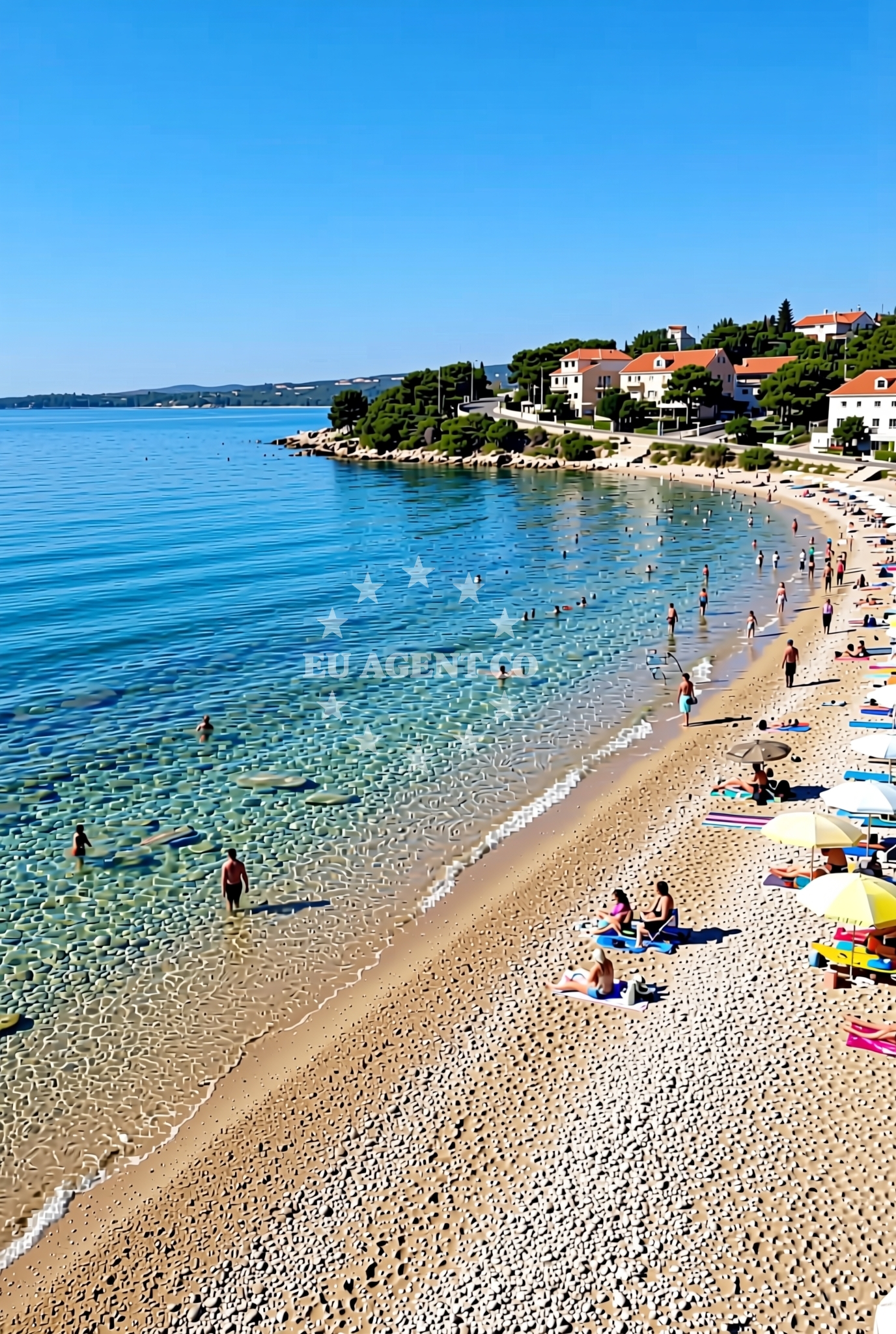 Additional view of Klenovica: beaches and coves (2) in Klenovica
