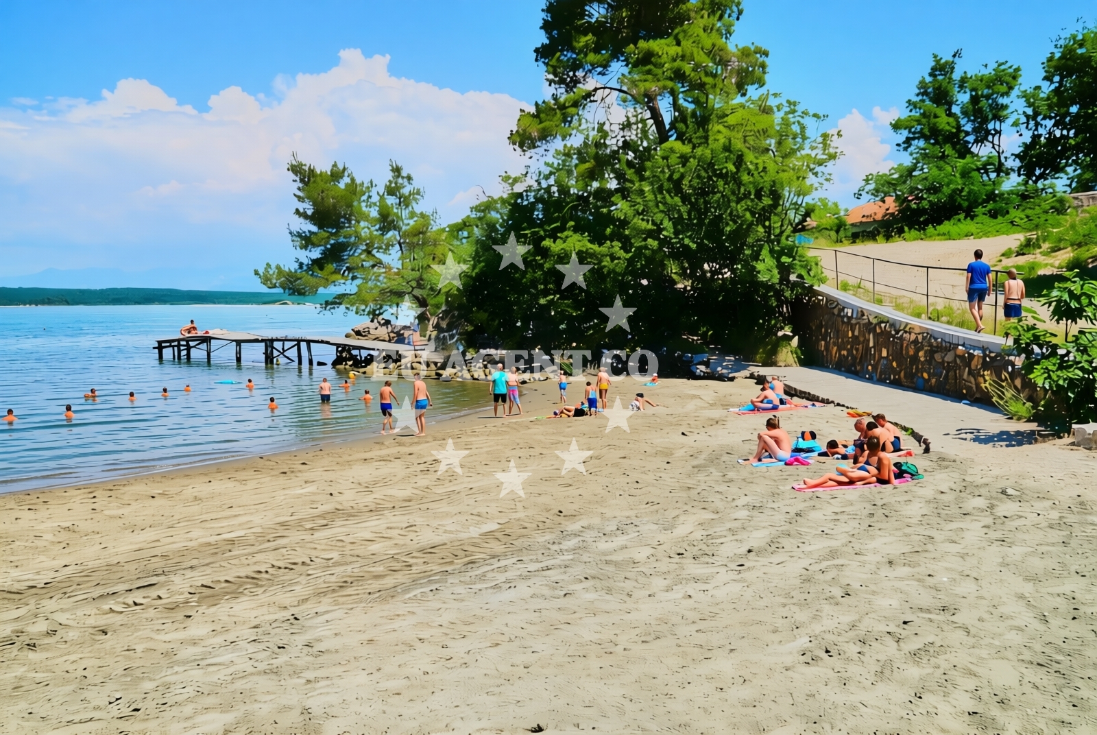 Additional view of Klimno (Krk): beaches and coves (6) in Klimno (Krk)