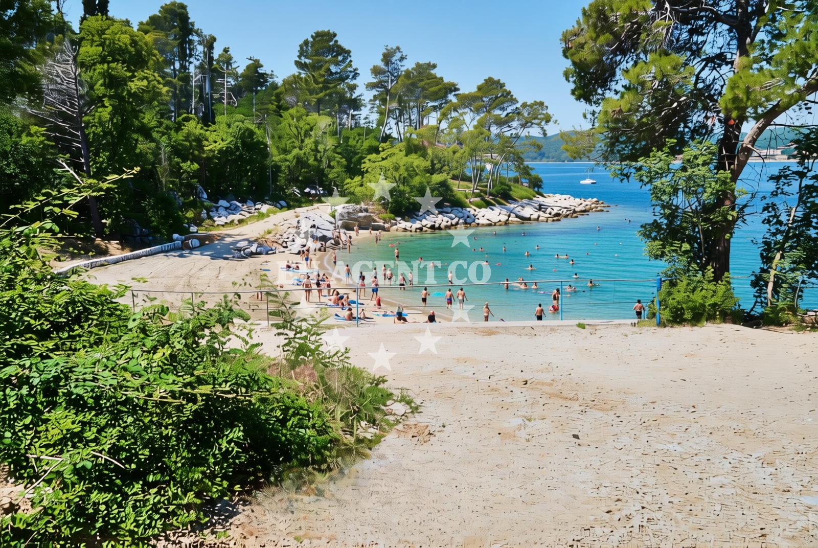 Additional view of Klimno (Krk): beaches and coves (6) in Klimno (Krk)