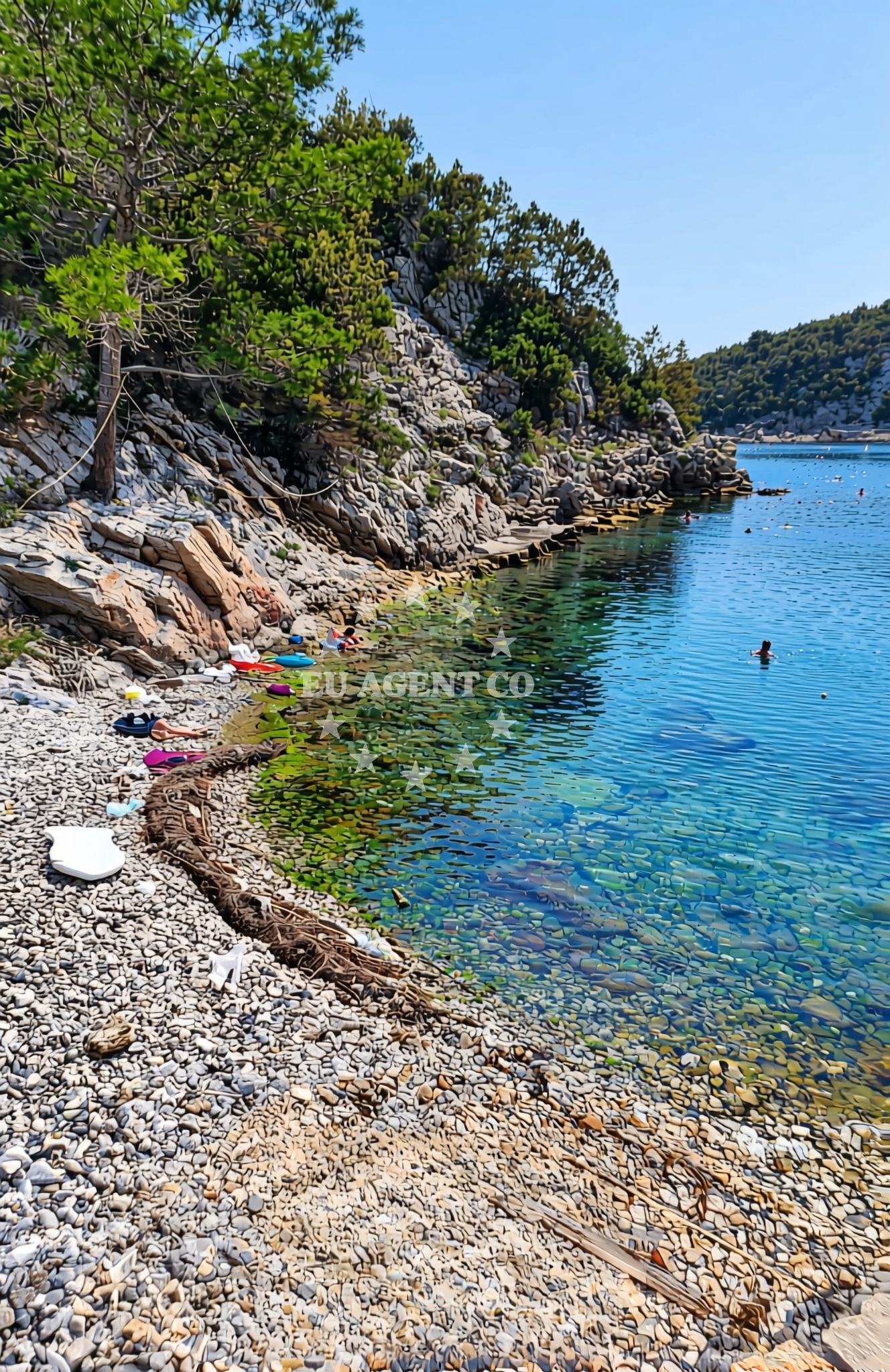Additional view of Kljušna, Zastražišće (Hvar) Beach in Kljušna